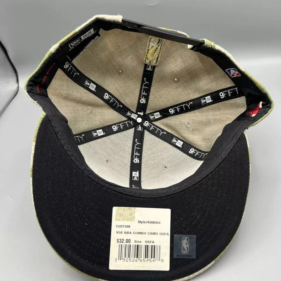 New Era Chicago Bulls Hat Men NBA 9Fifty New Era Snap Back Cap New Size ONE SIZE - 8 Thumbnail