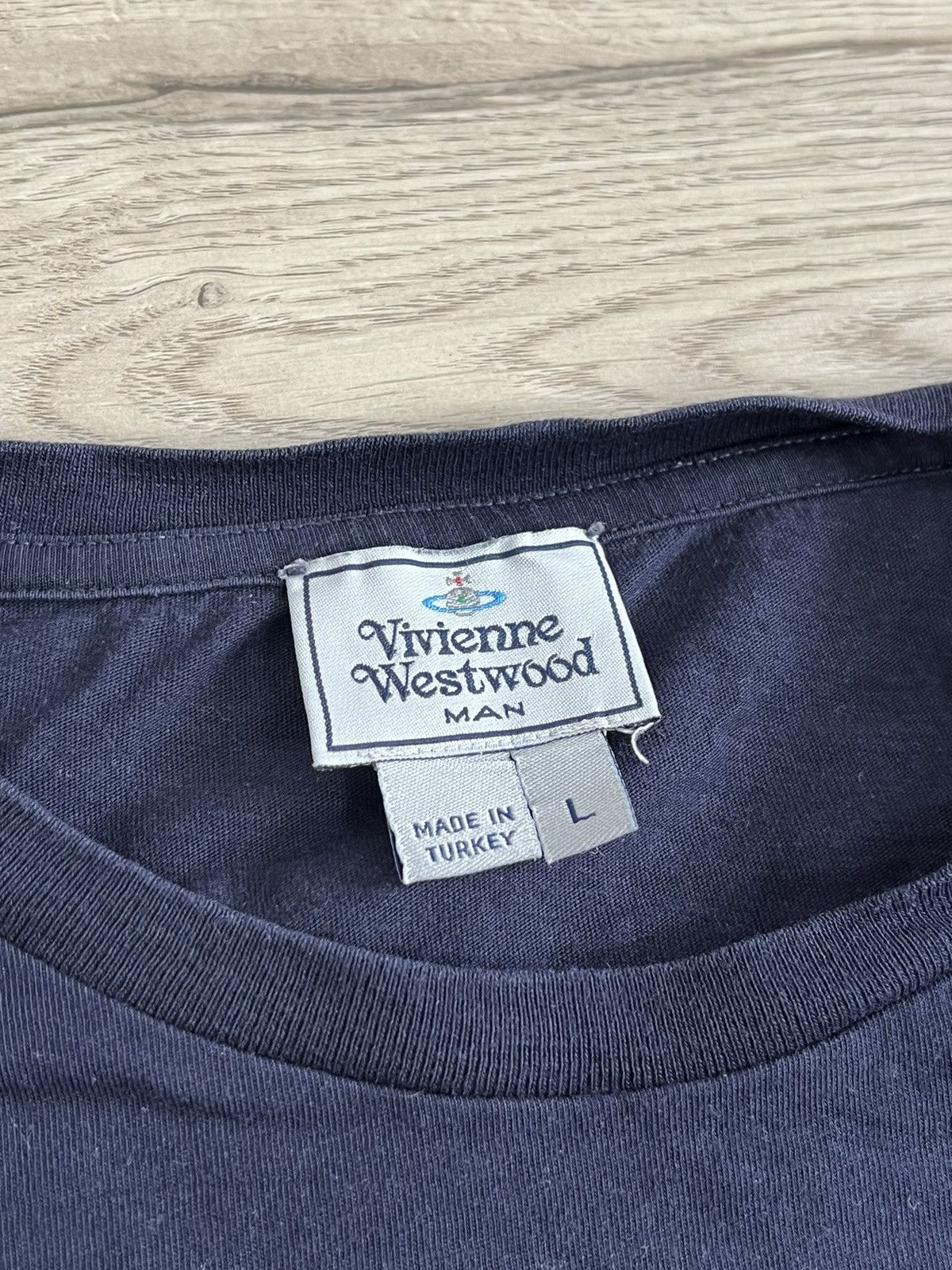 Vintage × Vivienne Westwood Vintage Vivienne Westwood Small Lego Basic T-shirt Size US L / EU 52-54 / 3 - 2 Thumbnail