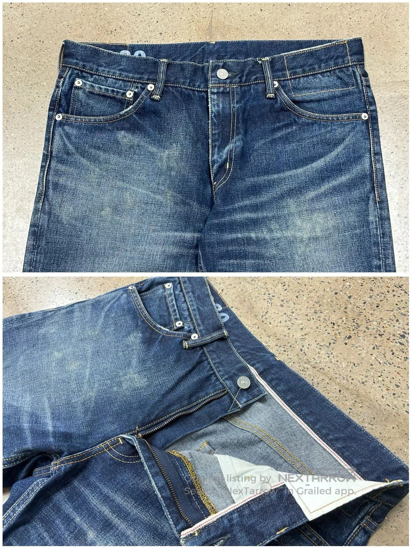 Visvim Visvim Social Sculpture Damaged Denim Pants. Size US 34 / EU 50 - 4 Thumbnail