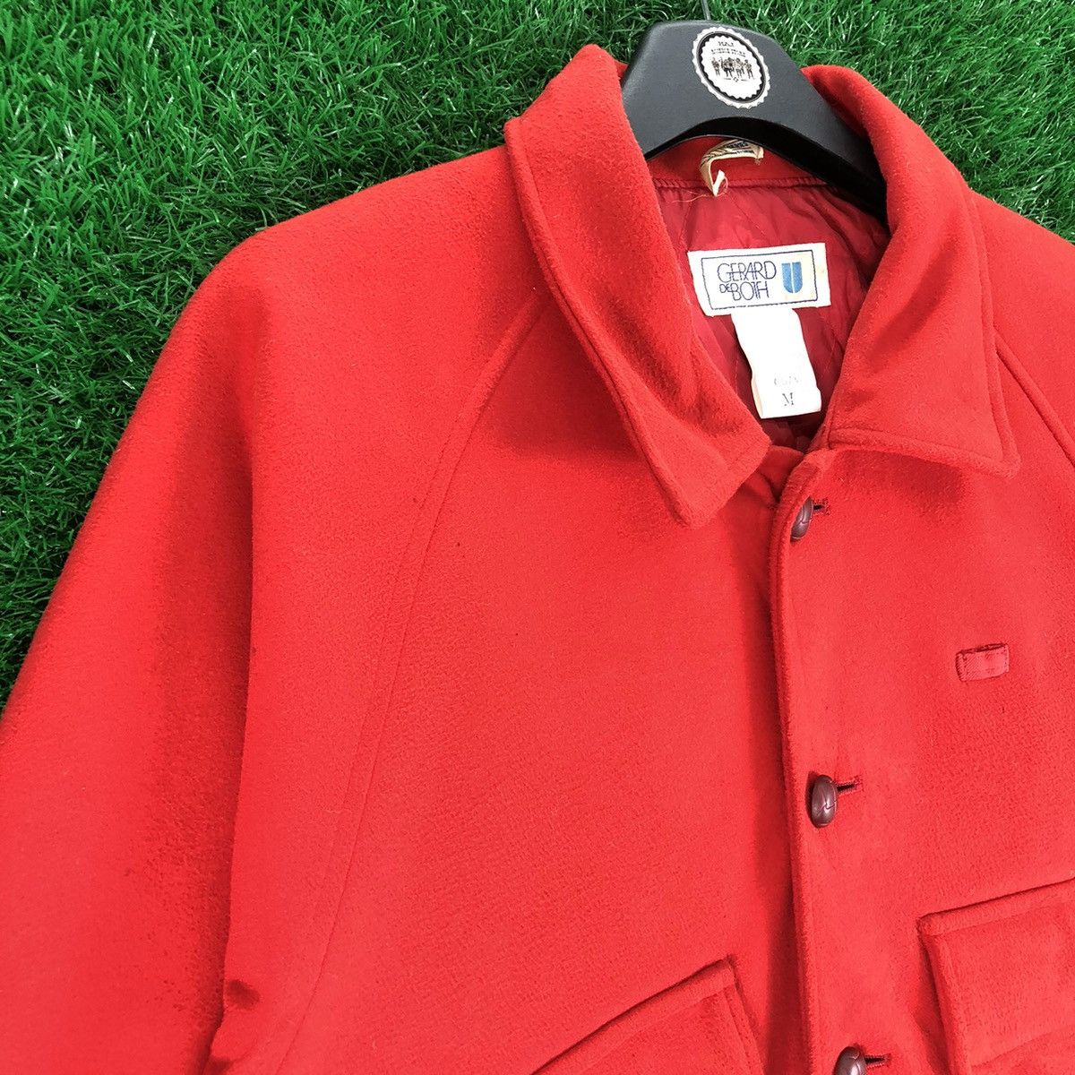 Japanese Brand Vintage 80's Fleece Jacket Quilted Nylon by Gerard de Both Size US S / EU 44-46 / 1 - 2 Thumbnail