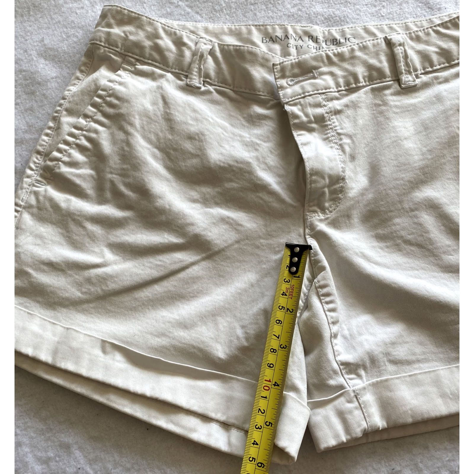 Banana Republic VINTAGE Banana Republic Womens Chino Shorts? Size 26" / US 2 / IT 38 - 7 Thumbnail