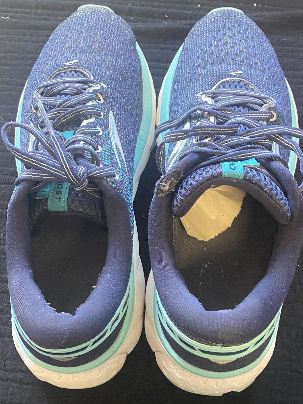 Brooks Brooks Ghost 11 Womens Size 10B Shoe Running Blue No Insoles Size US 10 / IT 40 - 12 Thumbnail
