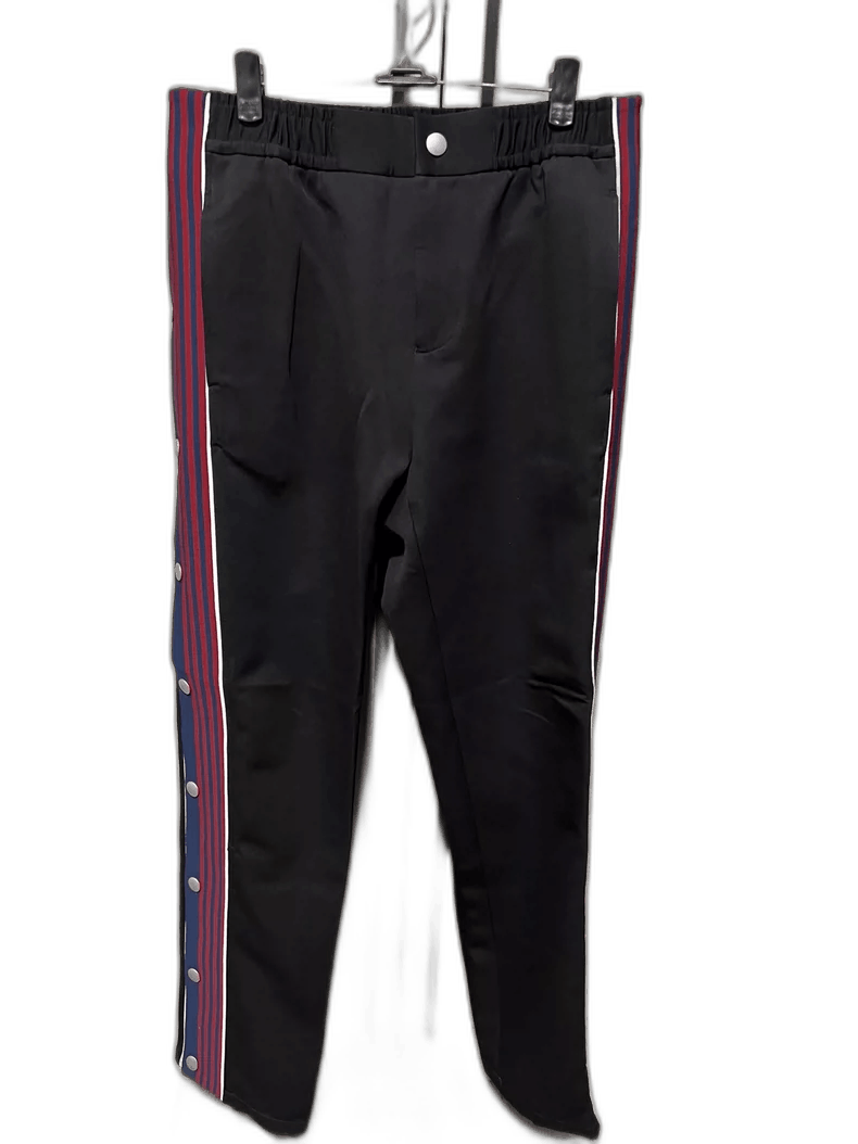 Calvin Klein 205W39NYC Calvin Klein Black Striped Casual Pants Size US 30 / EU 46 - 1 Thumbnail