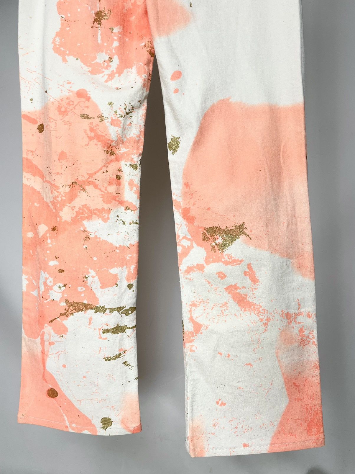 Roberto Cavalli Roberto Cavalli Vintage Paint Graphic White Jeans Just Pants Size US 32 / EU 48 - 10 Thumbnail