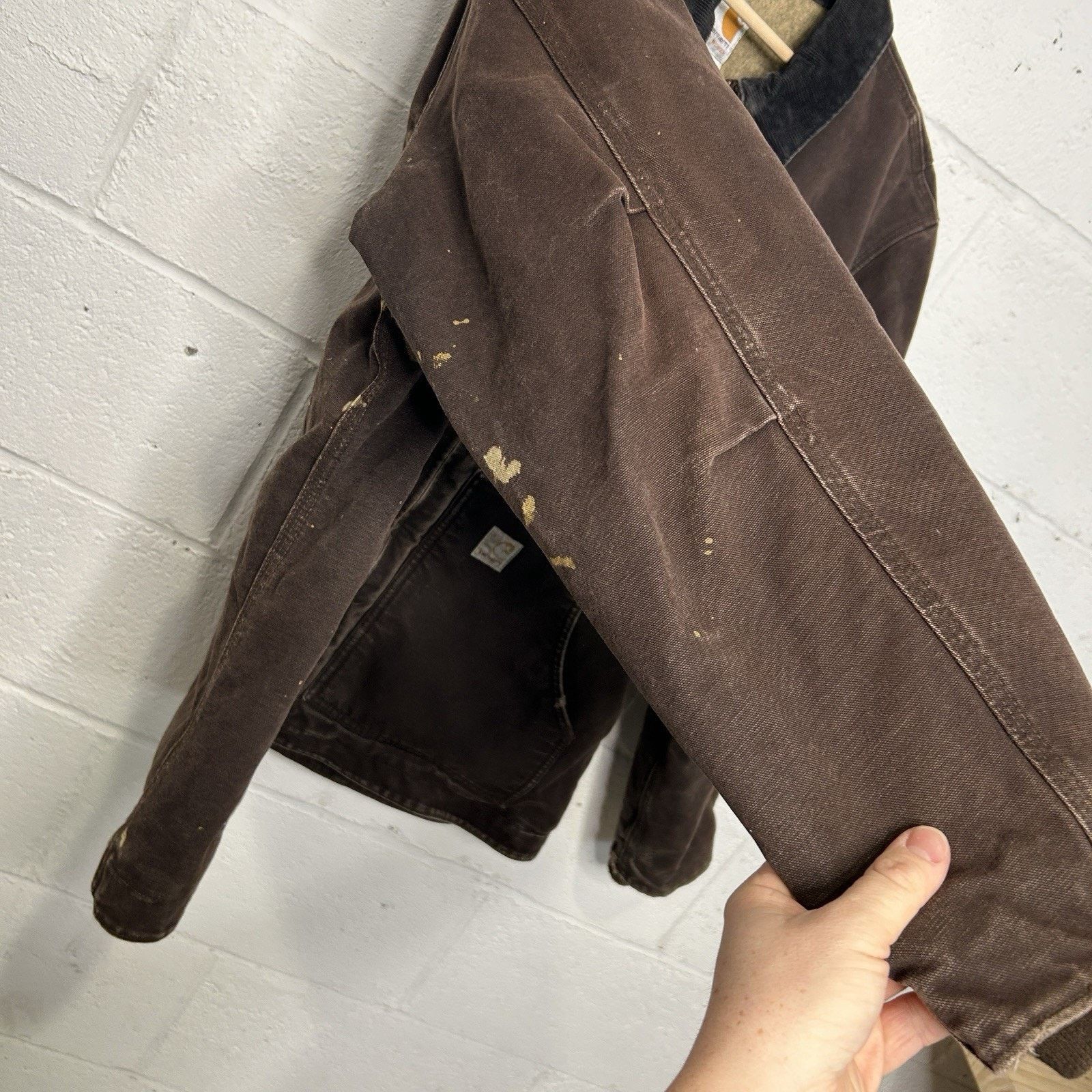 Carhartt Vintage Carhartt Sherpa-Lined Ridge Coat “Dark Brown” WC061 Size US L / EU 52-54 / 3 - 8 Thumbnail
