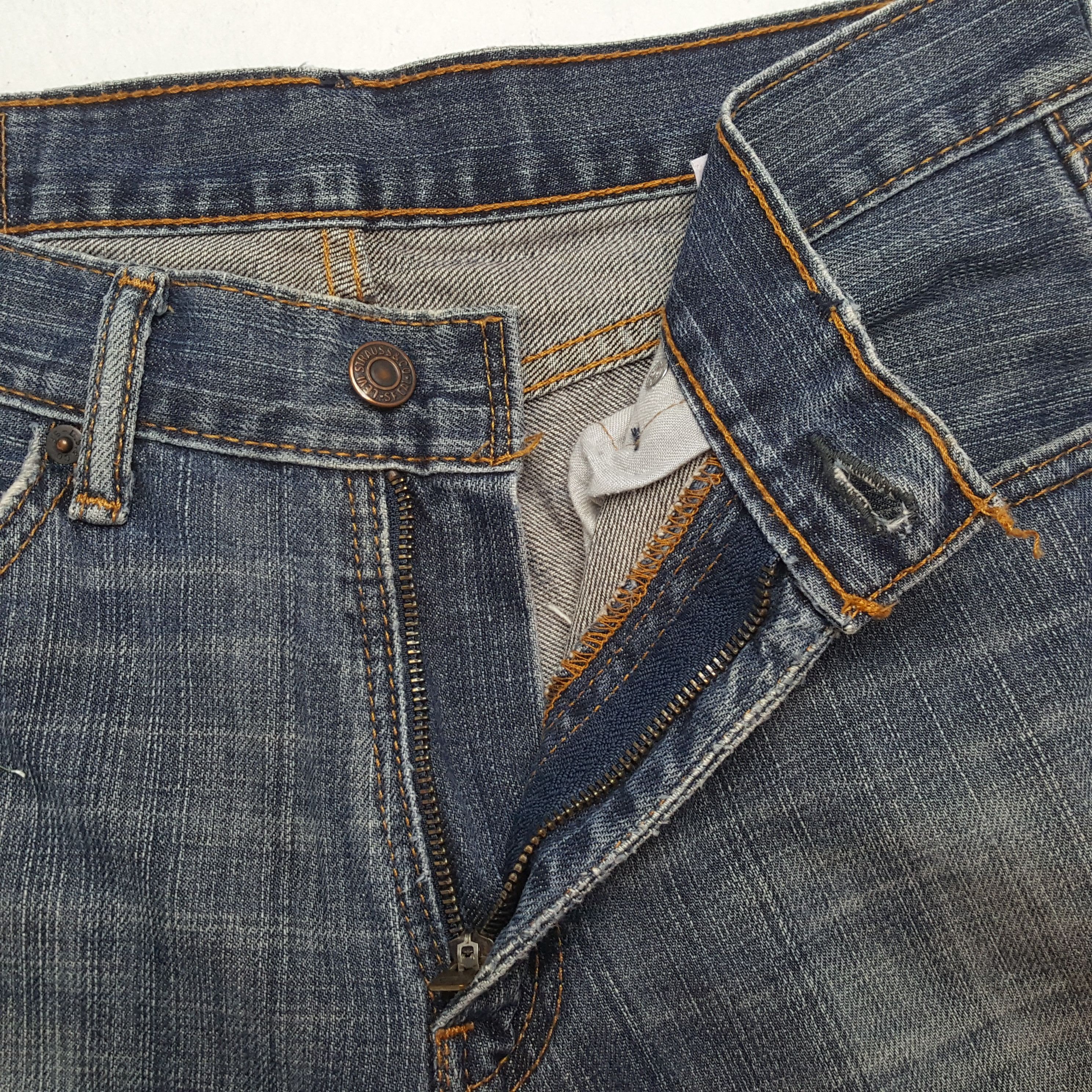 Levi's × Vintage LEVIS Distressed Jeans Streetwear Rock Punk Style Size US 30 / EU 46 - 12 Thumbnail