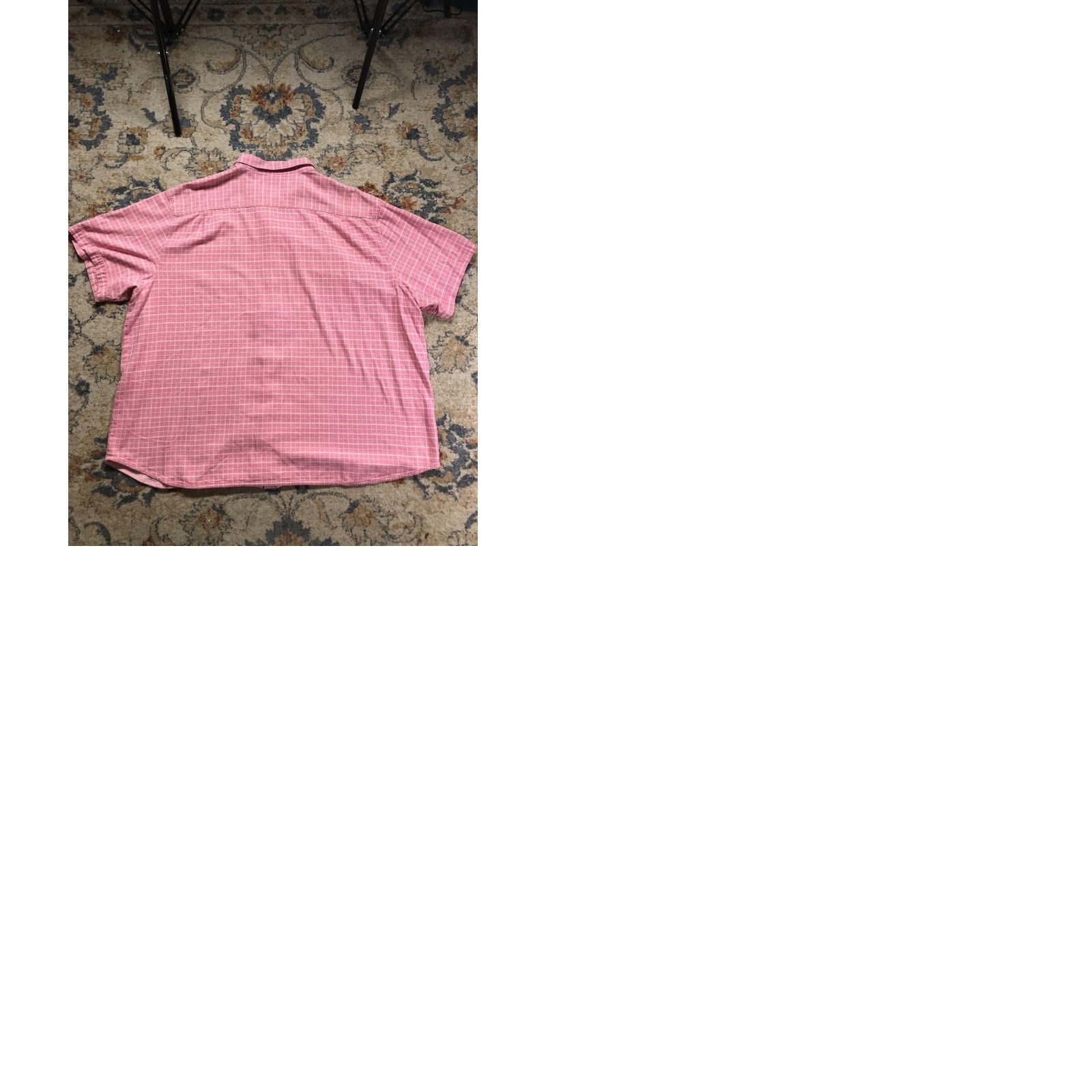 Tommy Bahama Tommy Bahama Shirt Mens Big 4X Pink Check Short Sleeve Button Up Casual Size US XXL / EU 58 / 5 - 9 Thumbnail