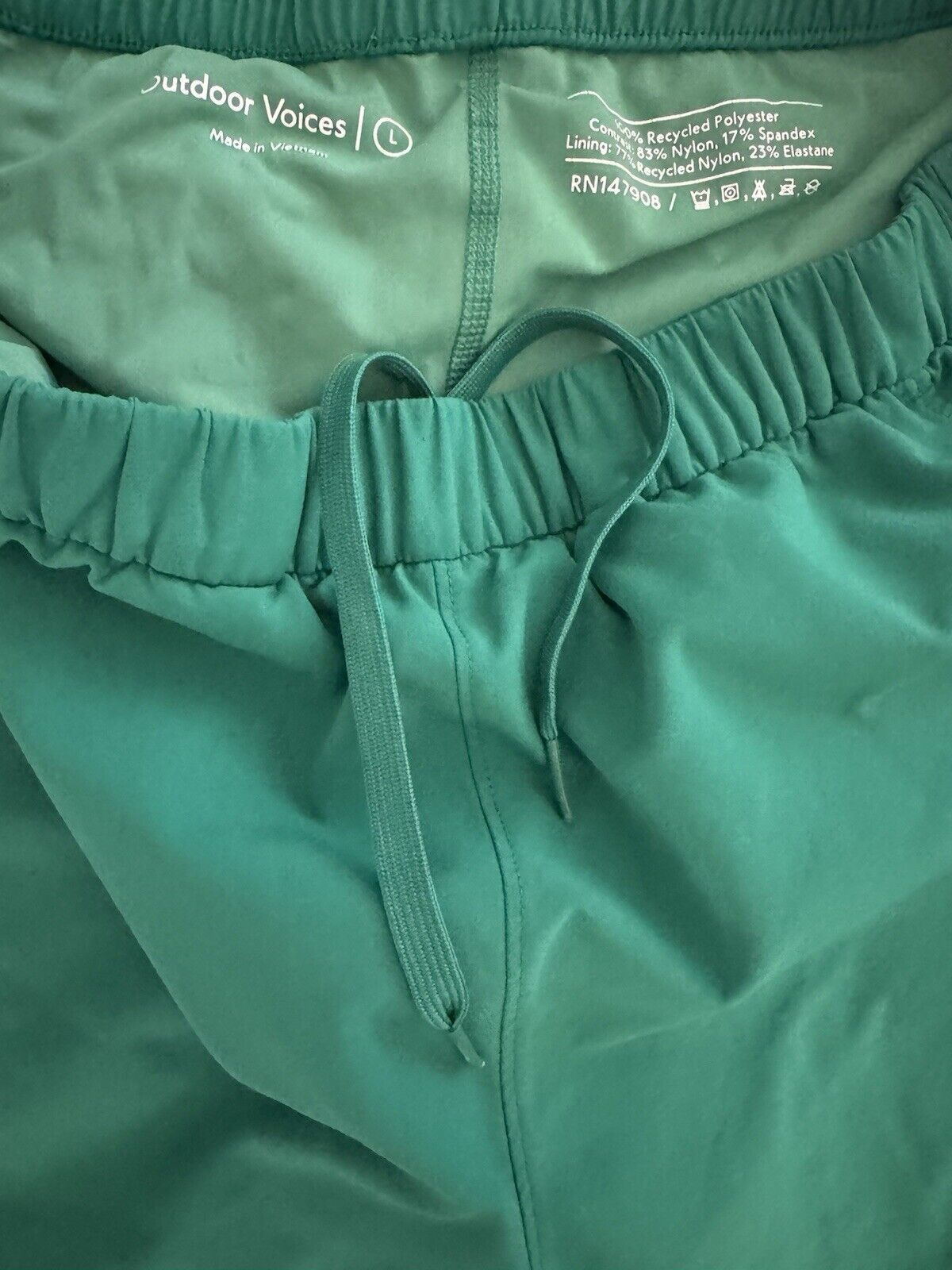 Outdoor Voices Outdoor Voices Men's Green High Stride 5" Short L Jogging Size US 36 / EU 52 - 3 Thumbnail