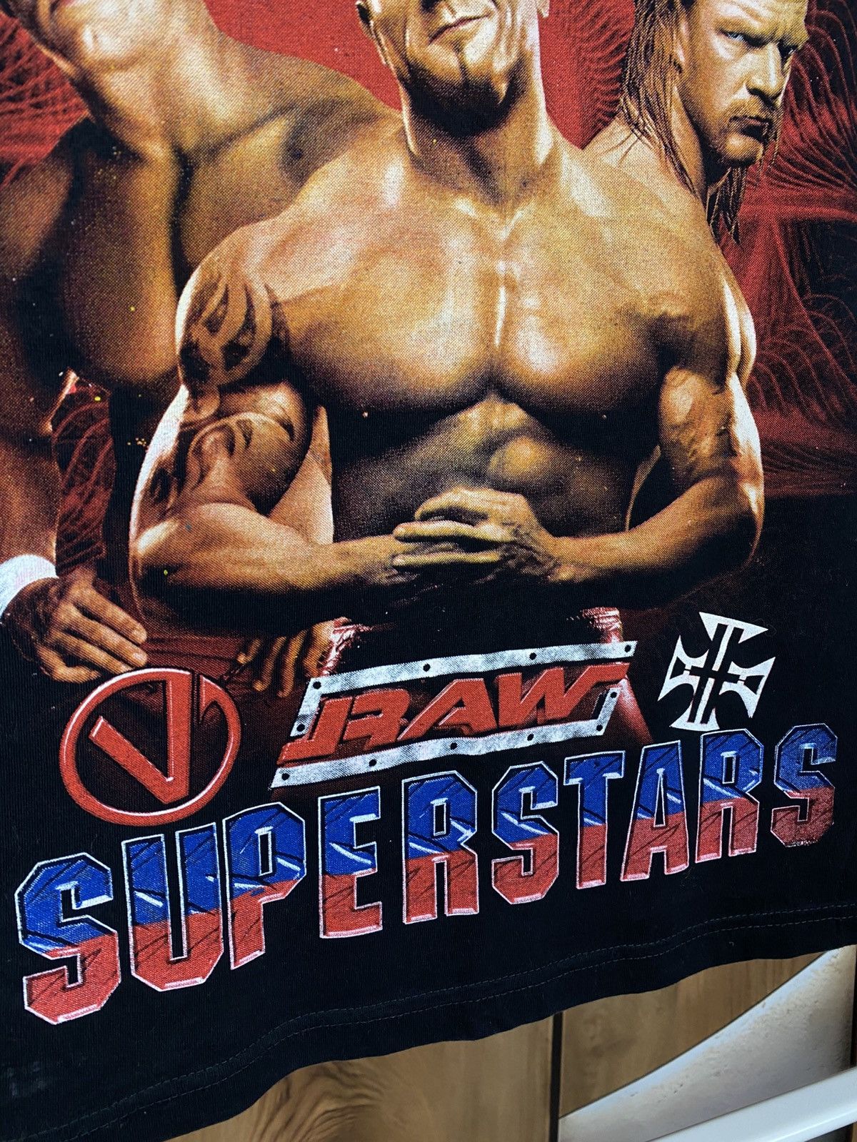 WWE 🔥Vintage T-Shirt WWE Superstars World Wrestling Enter RAW🔥 Size US S / EU 44-46 / 1 - 5 Thumbnail