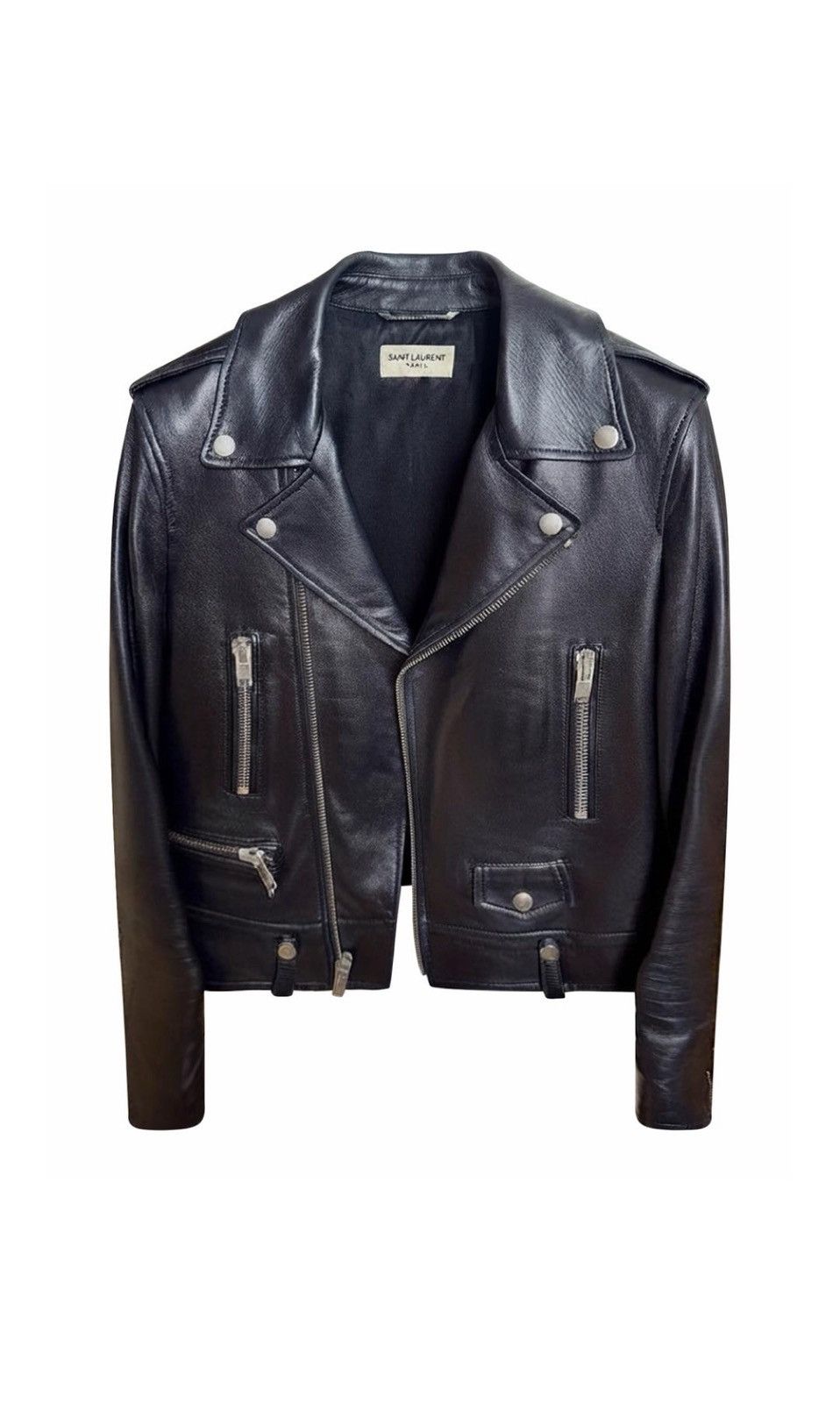Hedi Slimane × Saint Laurent Paris $8K SS14 Multi Zip Leather