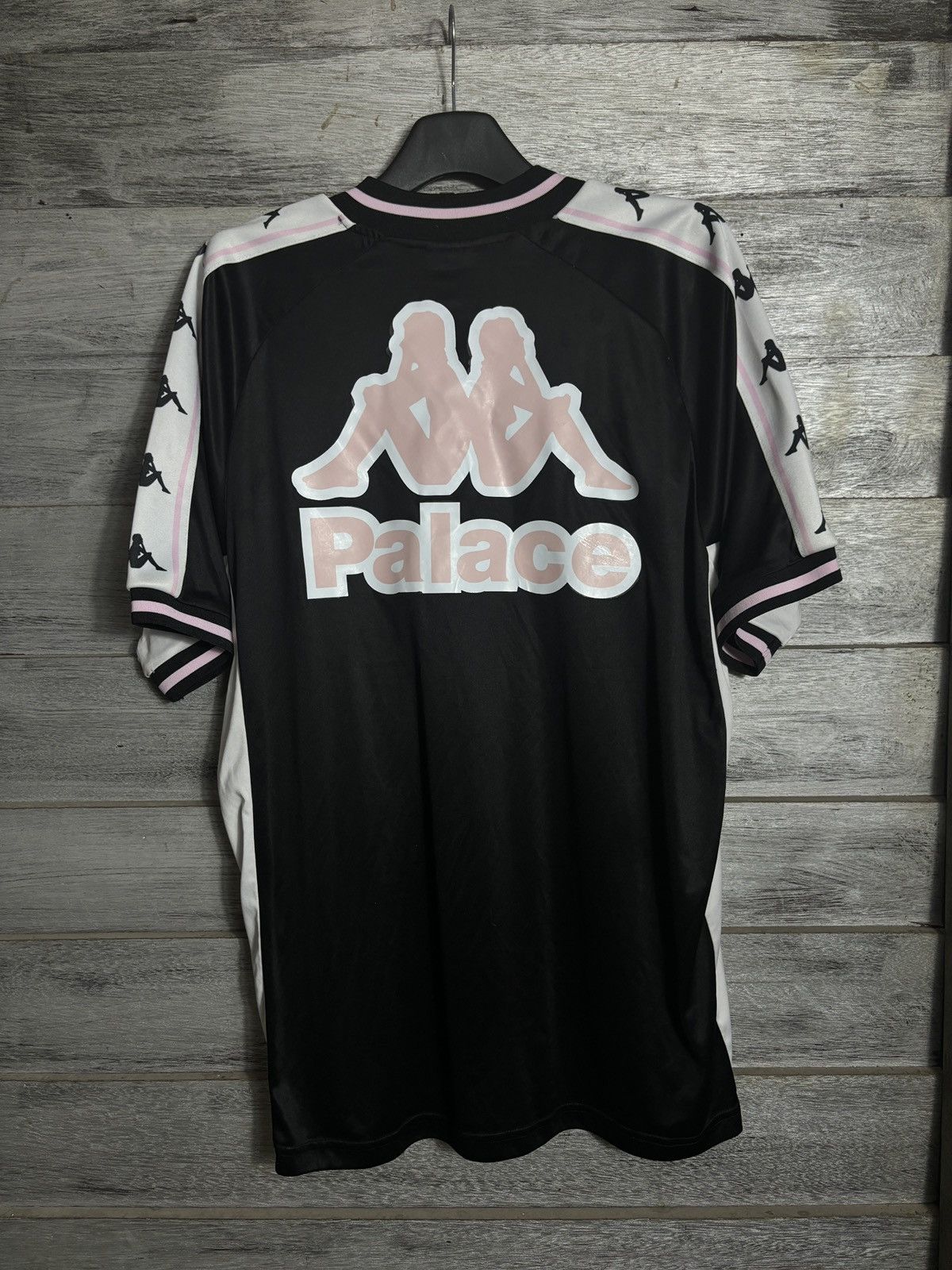 Kappa × Palace Palace kappa jersey black Size US XL / EU 56 / 4 - 2 Thumbnail