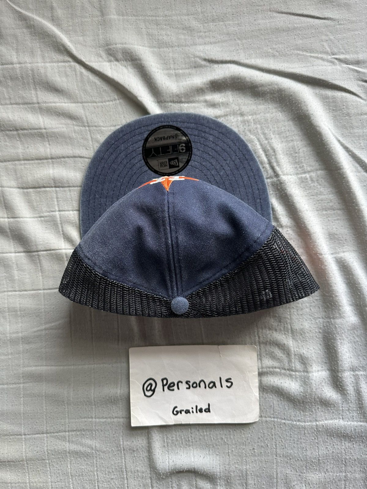 Eric Emanuel × MLB NEW Eric Emanuel Houston Astros Big League Trucker Size ONE SIZE - 11 Thumbnail