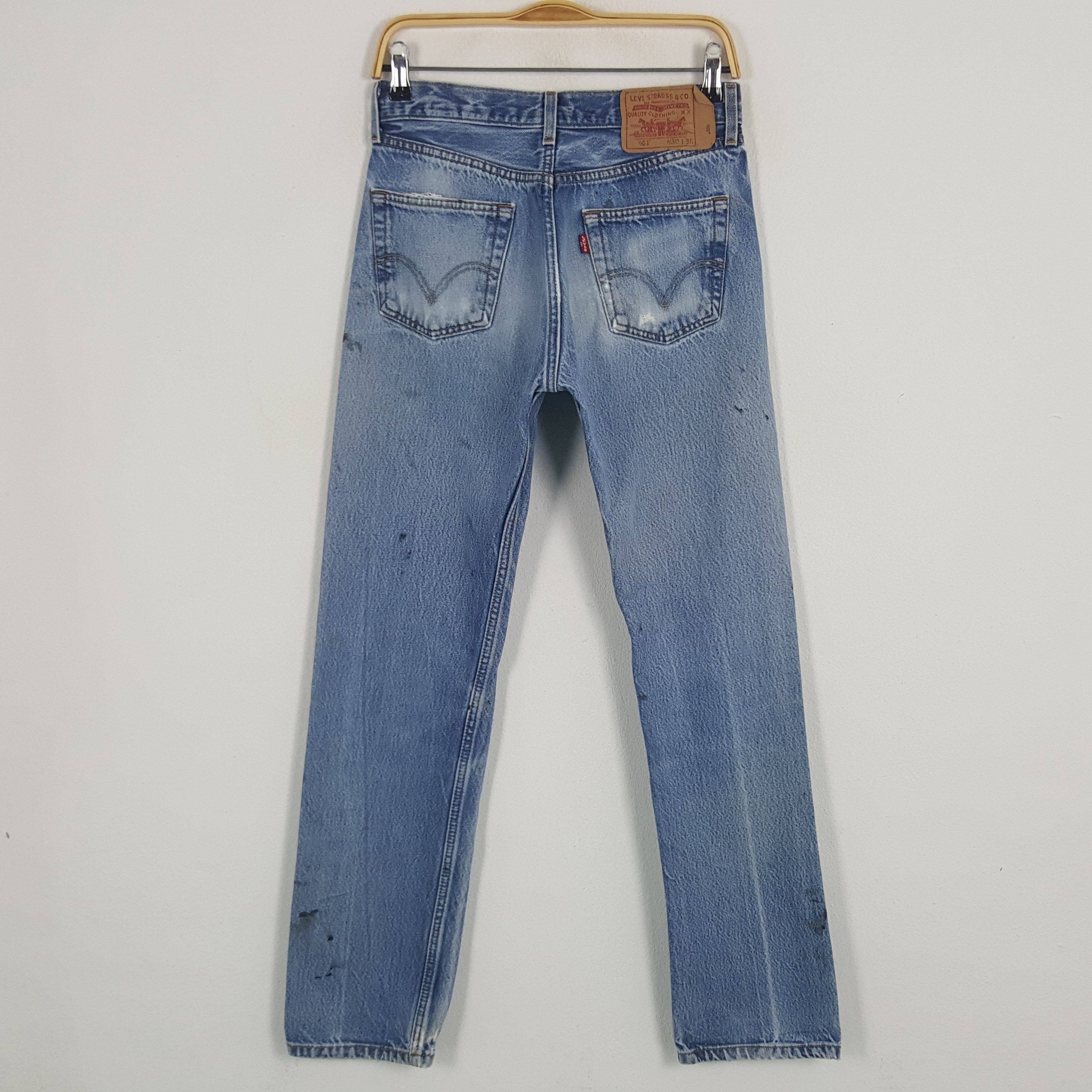 Designer × Levi's × Vintage Vintage Levi's 501 Art Denim Jeans Size US 28 / EU 44 - 7 Thumbnail