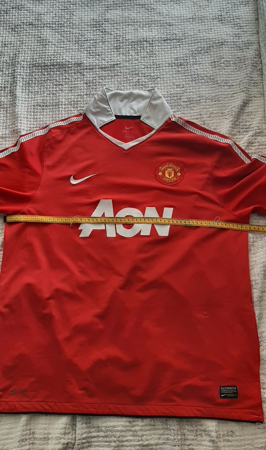 Nike Vintage 2010-2011 Manchester United Home Jersey Size US XL / EU 56 / 4 - 5 Thumbnail