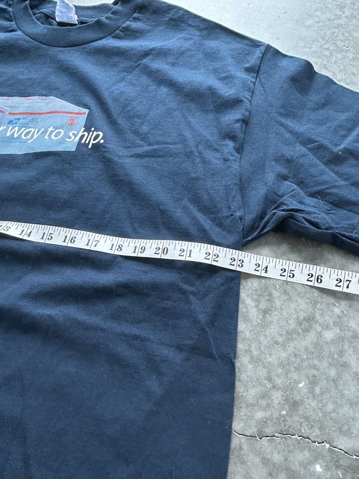 Vintage Vintage 90s USPS Graphic Tee Size US XL / EU 56 / 4 - 6 Thumbnail