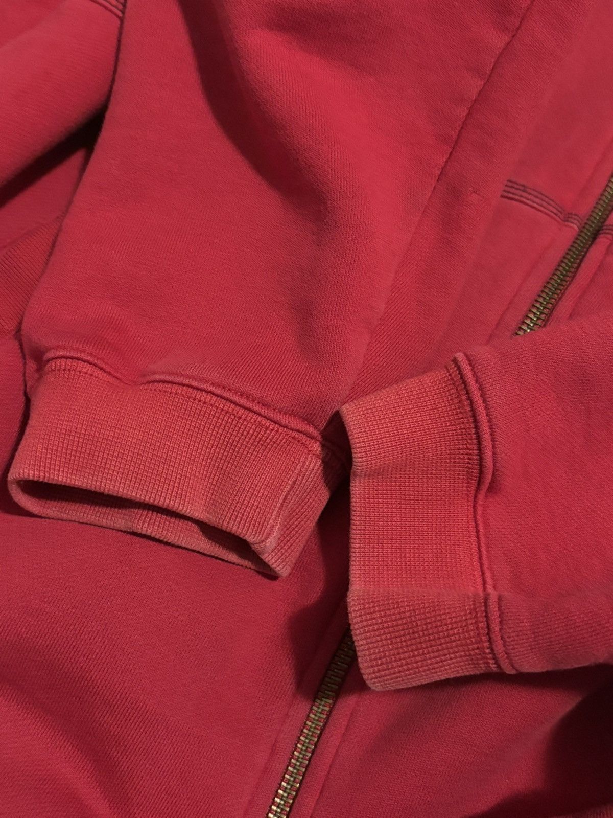 Adidas Vintage Red Adidas Sportswear Crew Zip Jacket Size US M / EU 48-50 / 2 - 4 Thumbnail