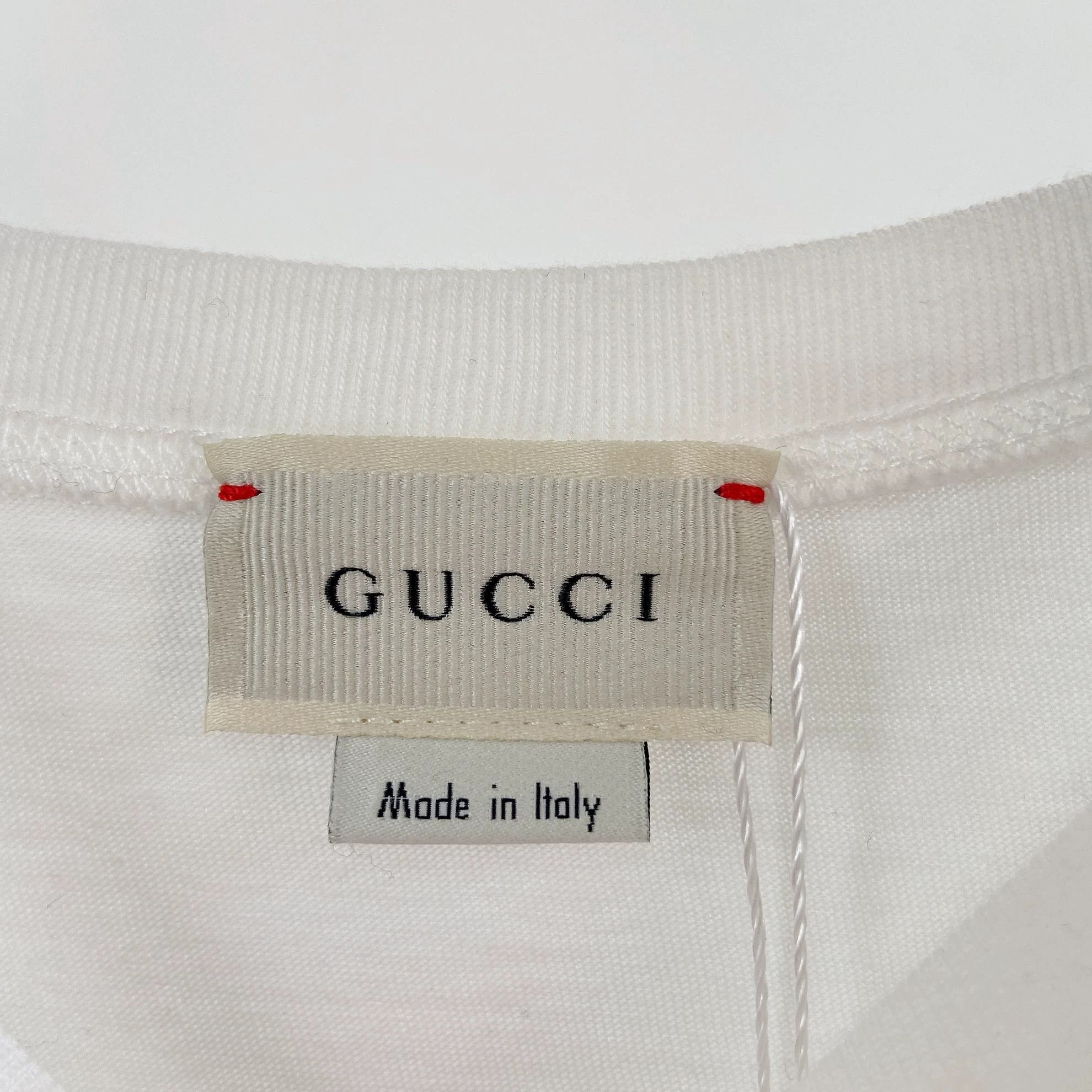 Gucci Gucci Logo Print T-Shirt 12A Size US XS / EU 42 / 0 - 6 Thumbnail