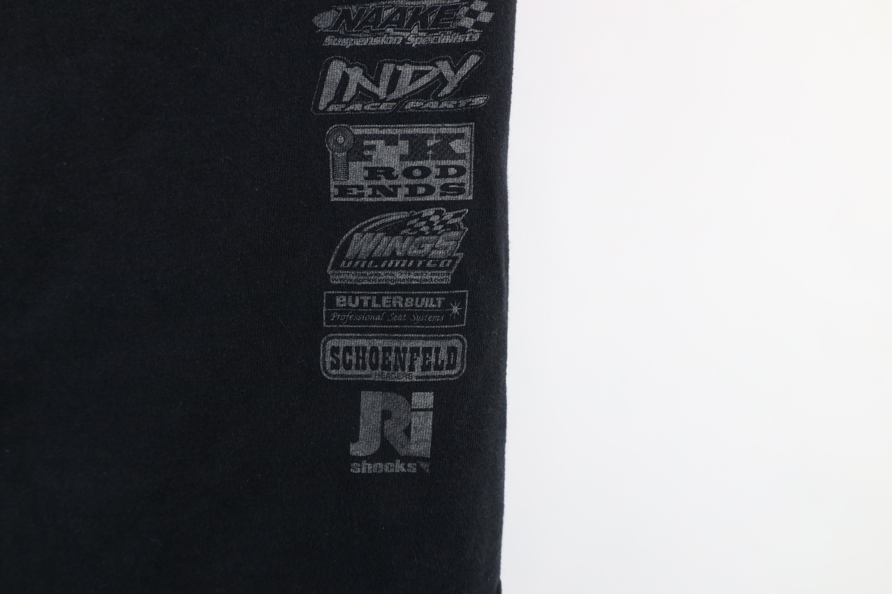 Vintage Vintage Y2K Paul McMahan Car Racing T-Shirt Black Cotton Size US M / EU 48-50 / 2 - 8 Thumbnail