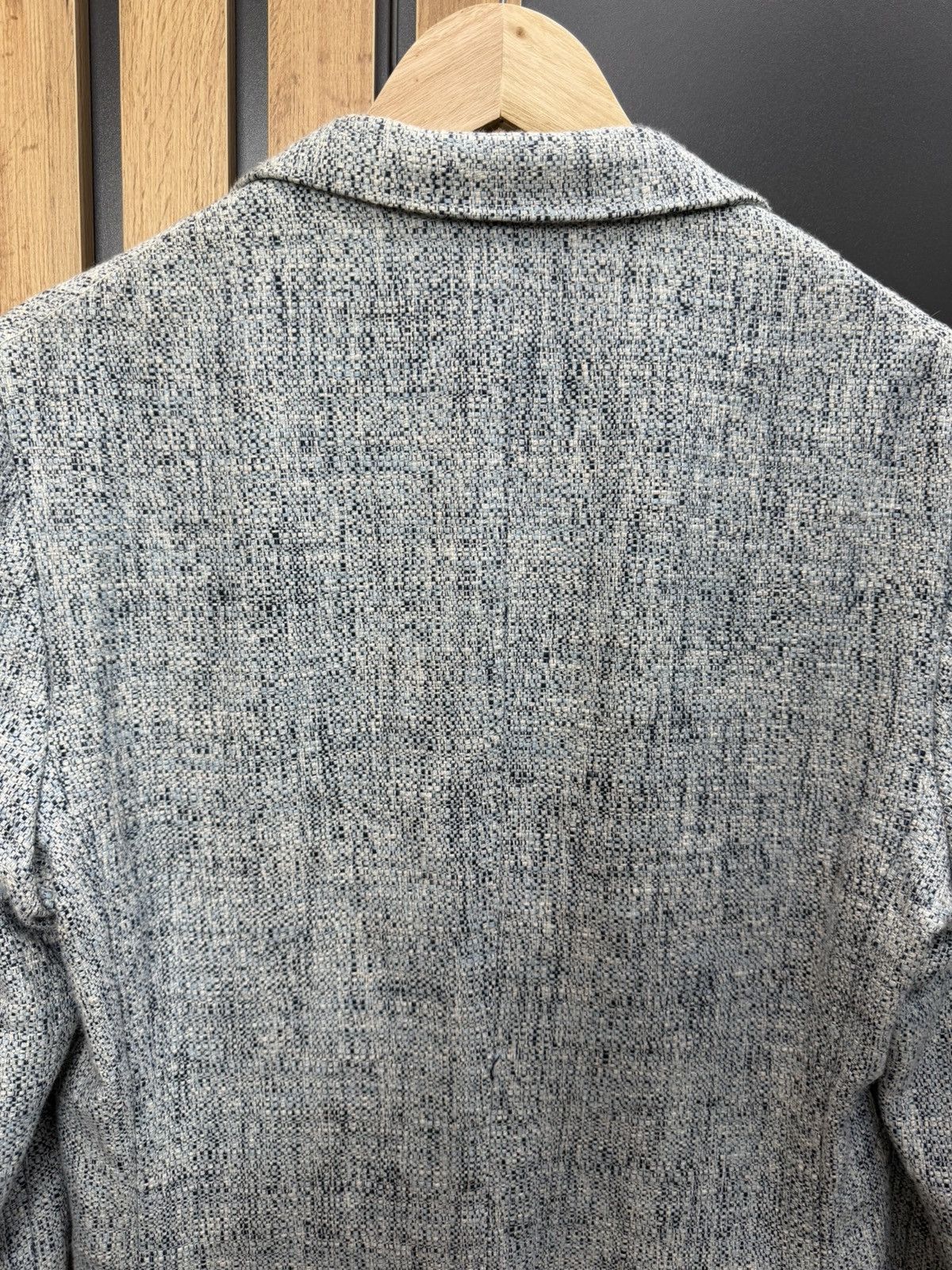 Finamore Finamore Napoli Textured Cotton Blazer Size 48 Size 38R - 11 Thumbnail
