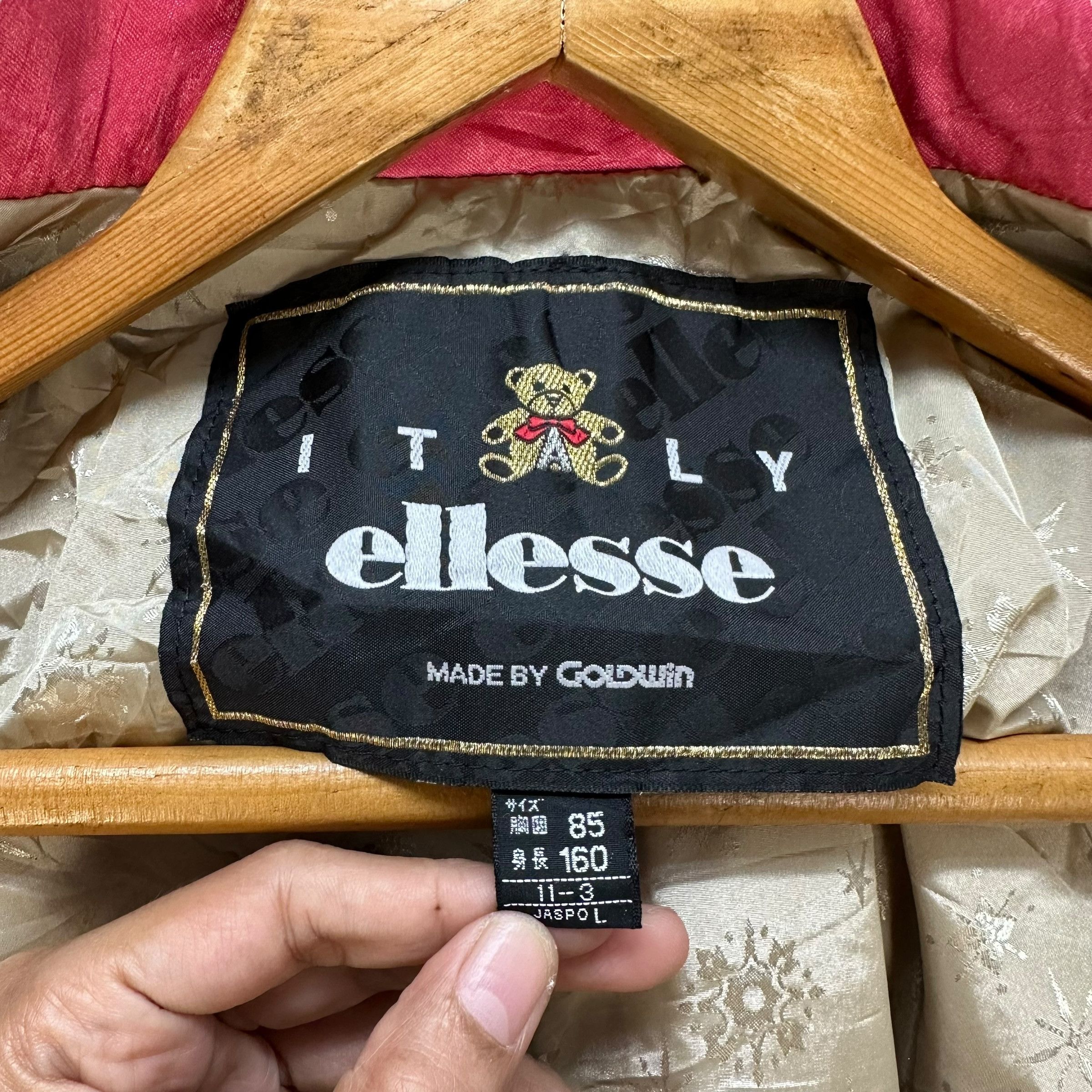 Ellesse ELLESSE Italy Goldwin Hooded Ski Jacket Snowboard #126-1475 Size L / US 10 / IT 46 - 14 Thumbnail