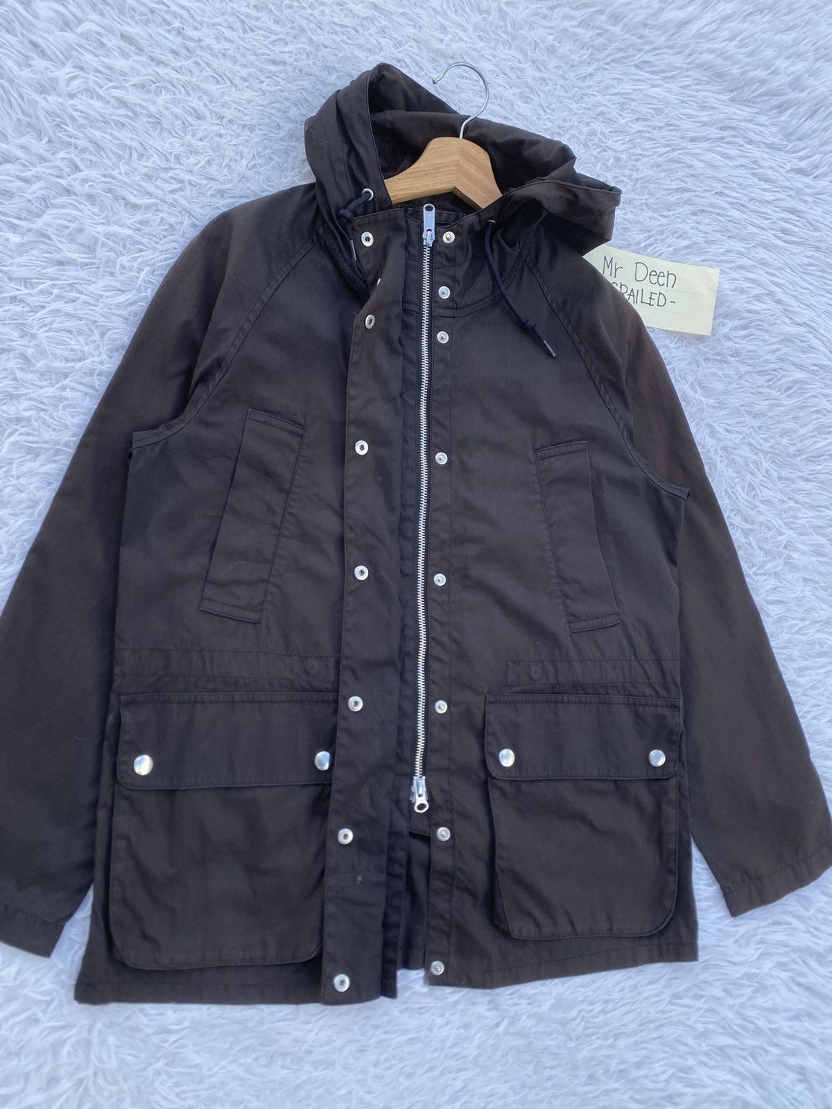 Margaret Howell Rare Margaret Howell MHL Waterproof Hoodie Jacket Size US M / EU 48-50 / 2 - 6 Thumbnail