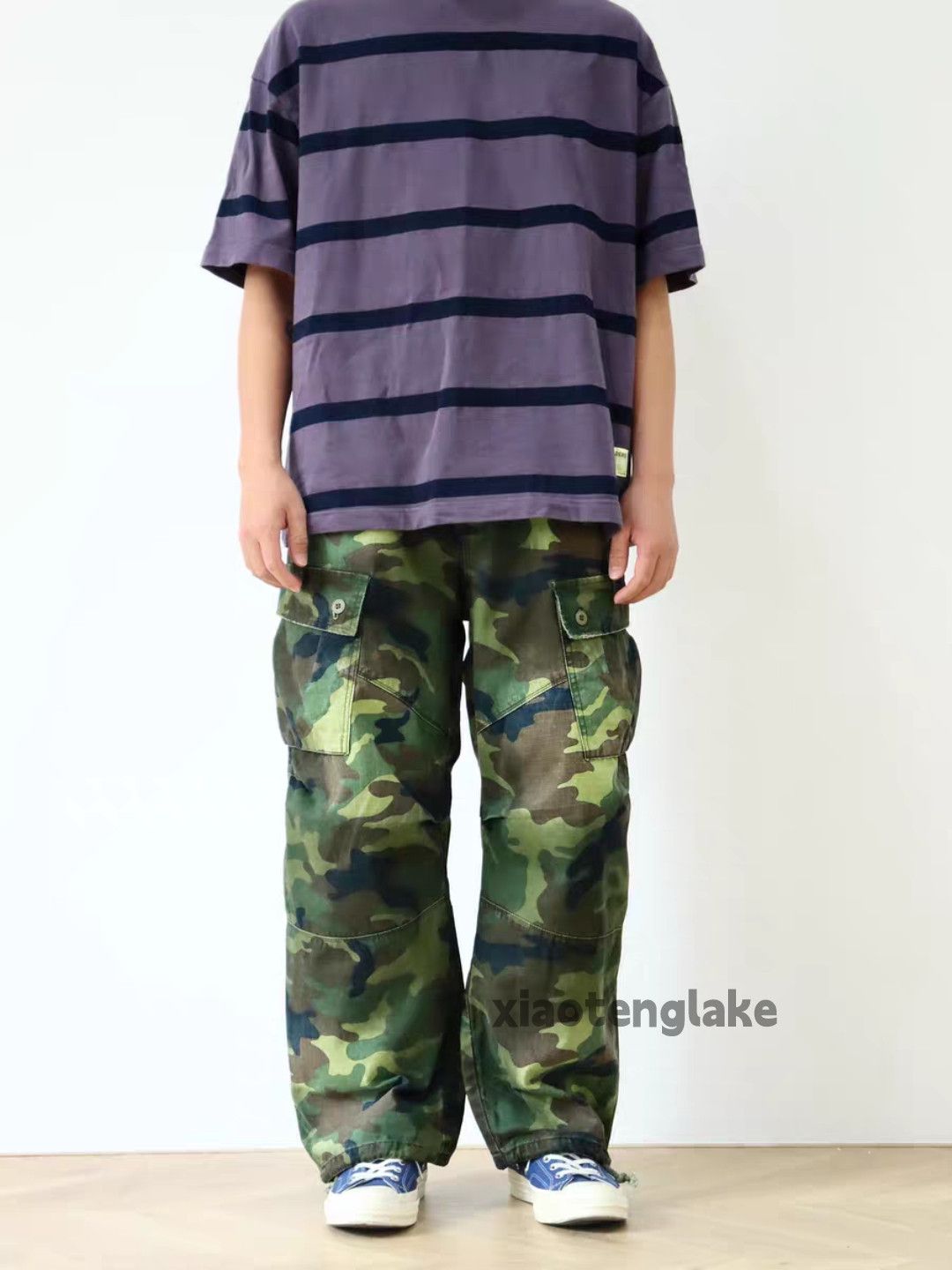 Vintage zx military outdoor tactical cargo hiphop camo pants Size US 34 / EU 50 - 2 Thumbnail