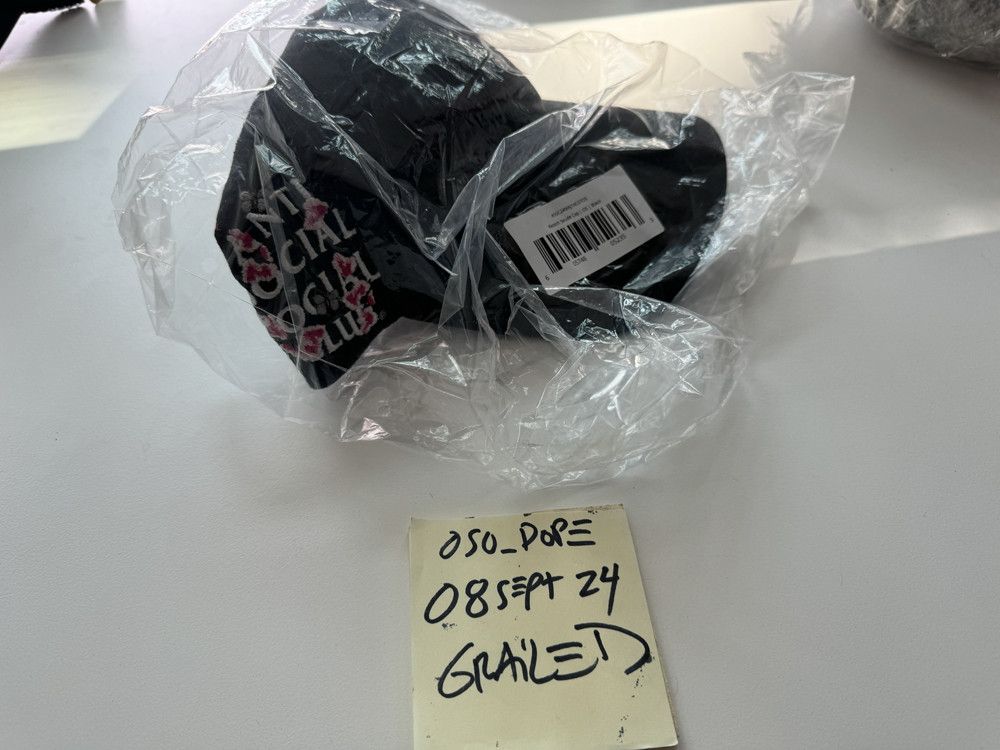 Anti Social Social Club assc kkotch suede cap (blk) Size ONE SIZE - 3 Thumbnail