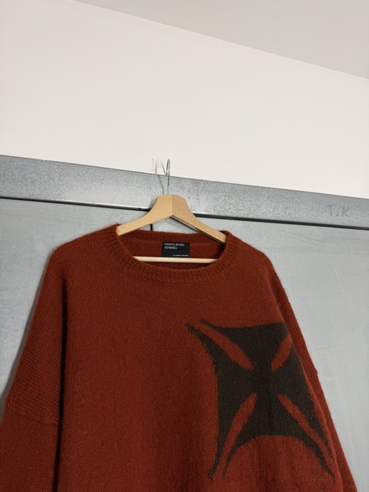 Enfants Riches Deprimes Enfants Riches Deprimes FW22 Mohair Intarsia Sweater Size US M / EU 48-50 / 2 - 2 Thumbnail