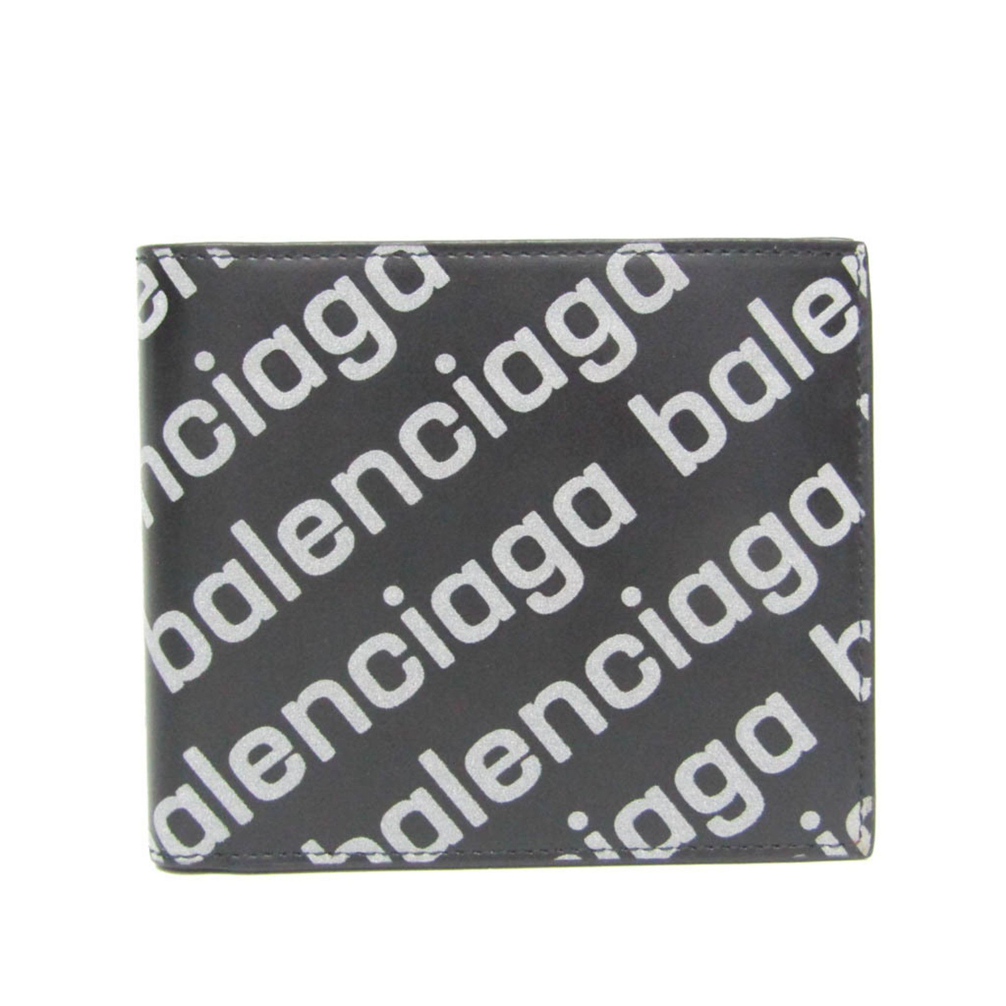 Balenciaga Balenciaga 594549 Women,Men Calfskin Bill Wallet (bi-fold) Black Size ONE SIZE - 1 Thumbnail