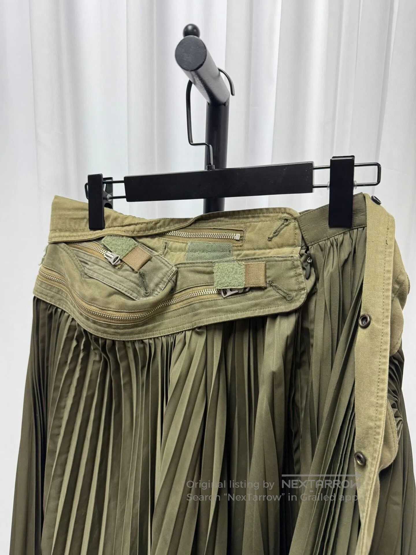 Junya Watanabe Junya Watanabe 2006AW Deconstructed Military Skirt. Size 22" - 5 Thumbnail