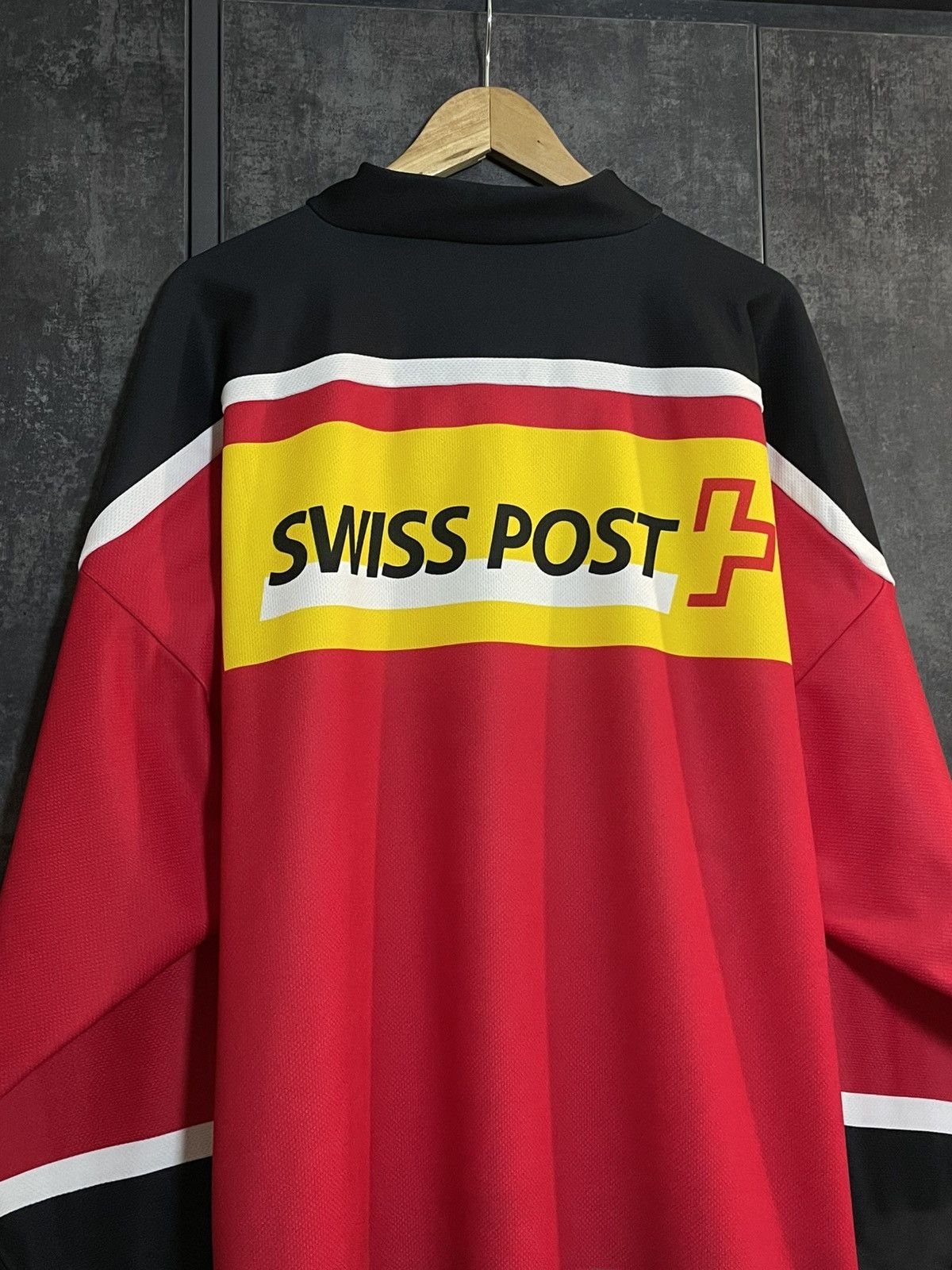 Vintage Sick Vintage Fila Suisse Signed Hockey Jersey Tissot Supreme Size US XL / EU 56 / 4 - 11 Thumbnail