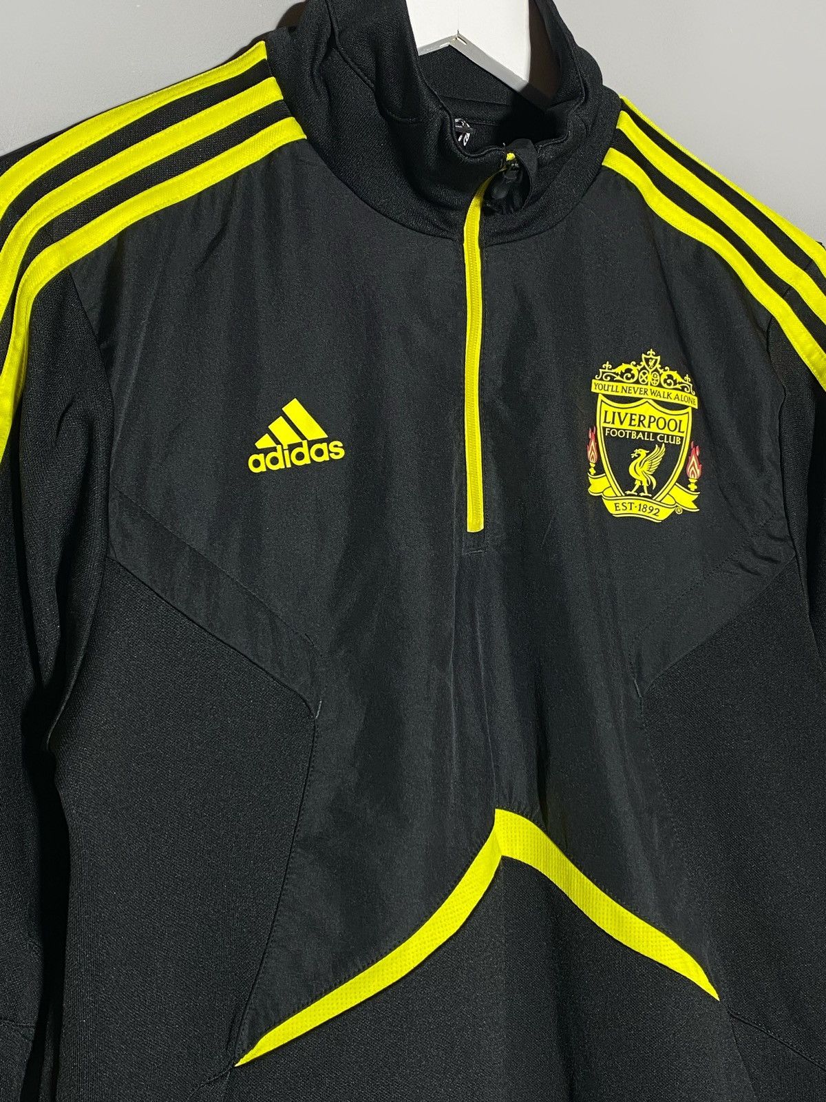 Adidas Adidas Liverpool 2010/11 Football Soccer 1/4 Zip Drill Top Size US S / EU 44-46 / 1 - 3 Thumbnail