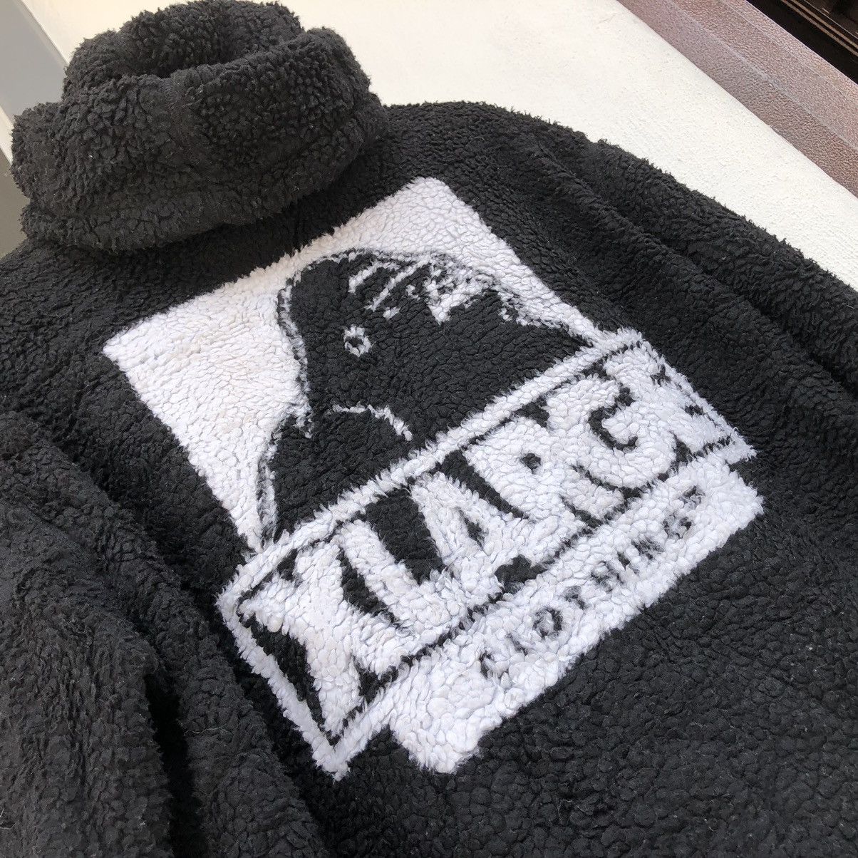 Xlarge X-LARGE Boa Fleece Zip-Up Hoodie Jacket Size US XL / EU 56 / 4 - 4 Thumbnail