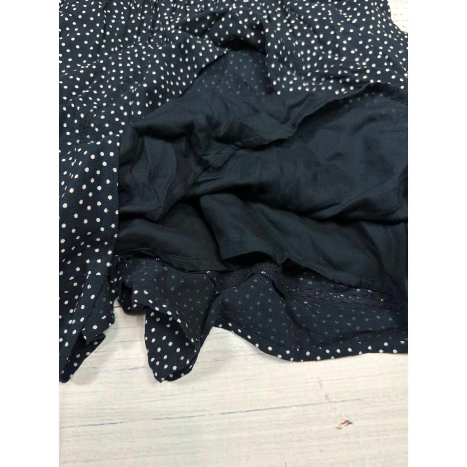 Abercrombie & Fitch Abercrombie & Fitch Womens Tank XS Blue Polka Dot Tunic Tank Top New Size XS / US 0-2 / IT 36-38 - 4 Thumbnail