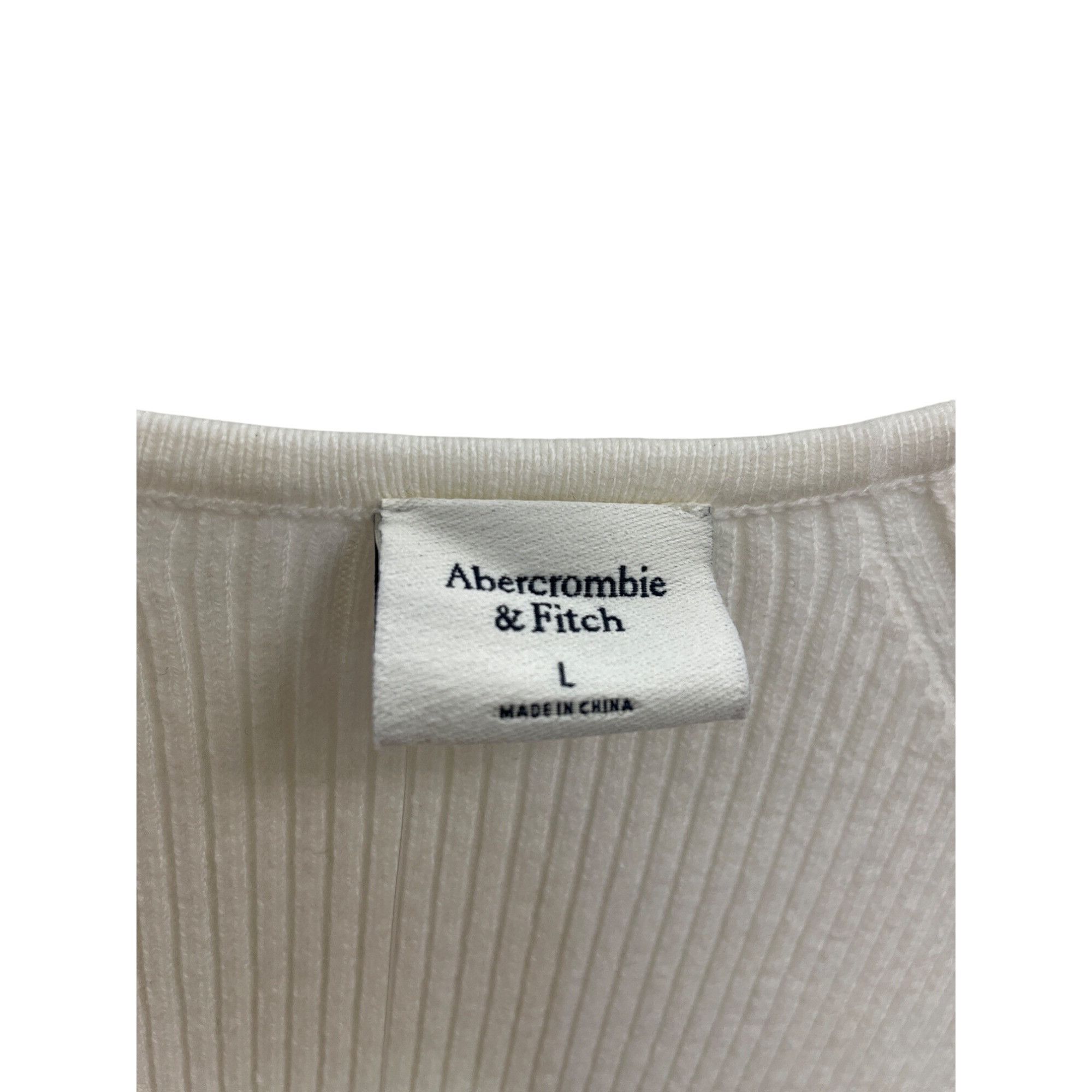 Abercrombie & Fitch Abercrombie & Fitch Long-Sleeve Ribbed Knit sweater maxi dre Size L / US 10 / IT 46 - 2 Thumbnail
