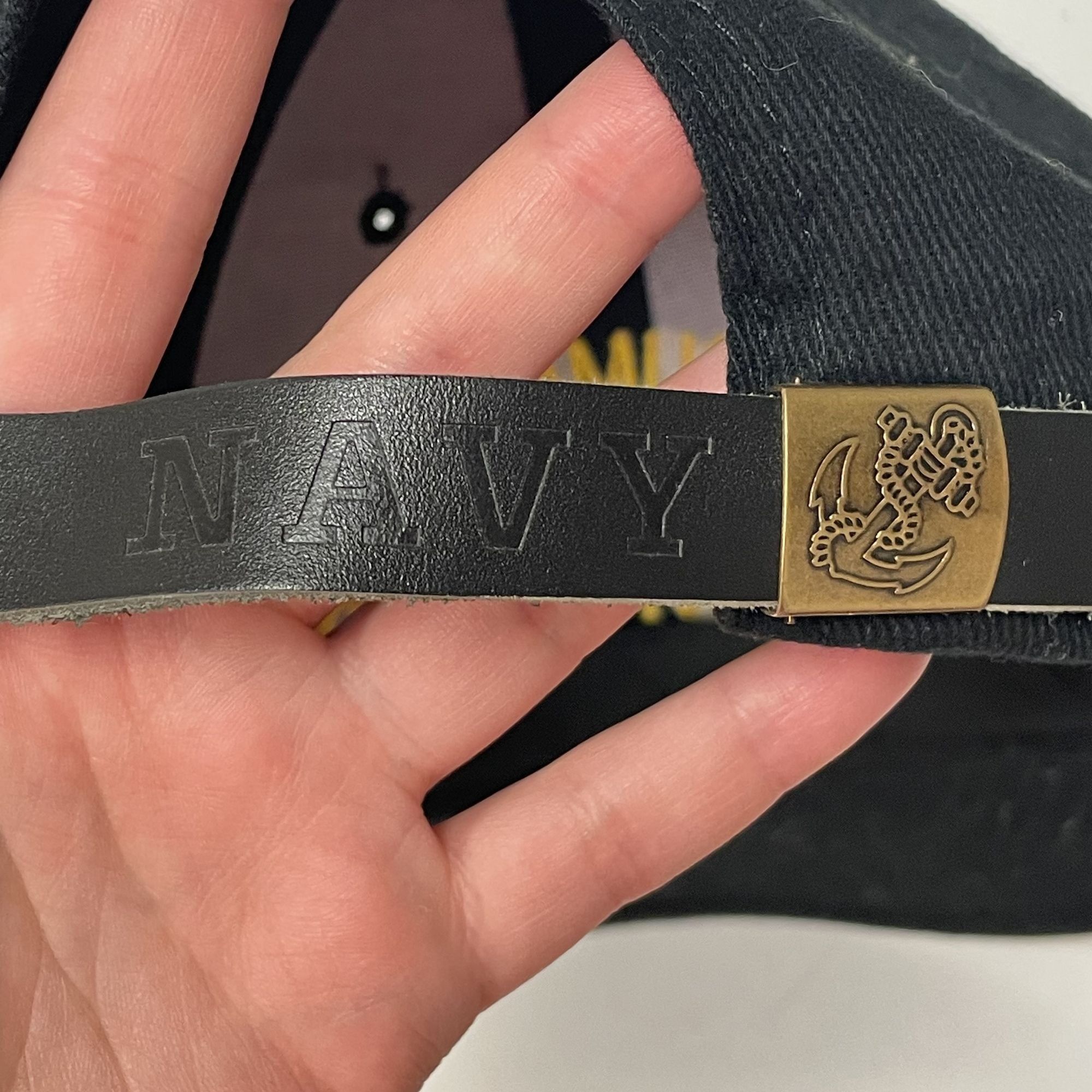 Other Vtg NAVY USNF Canadian Battleship Hat HMCS SUMMERSIDE MM711 Size ONE SIZE - 6 Thumbnail