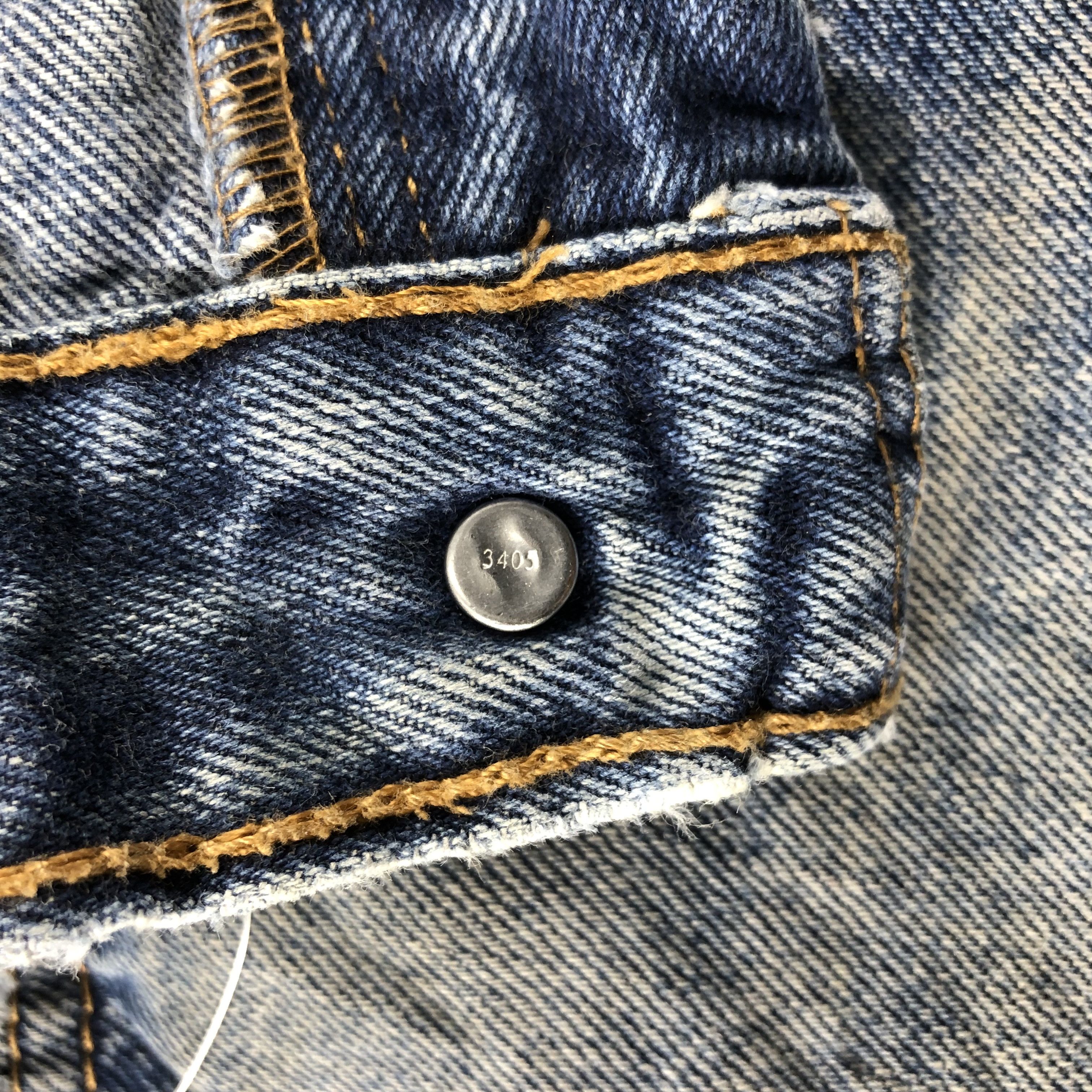 Levi's Vintage Blue Wash Levis 505 Jeans-J2564 Size US 29 - 12 Thumbnail