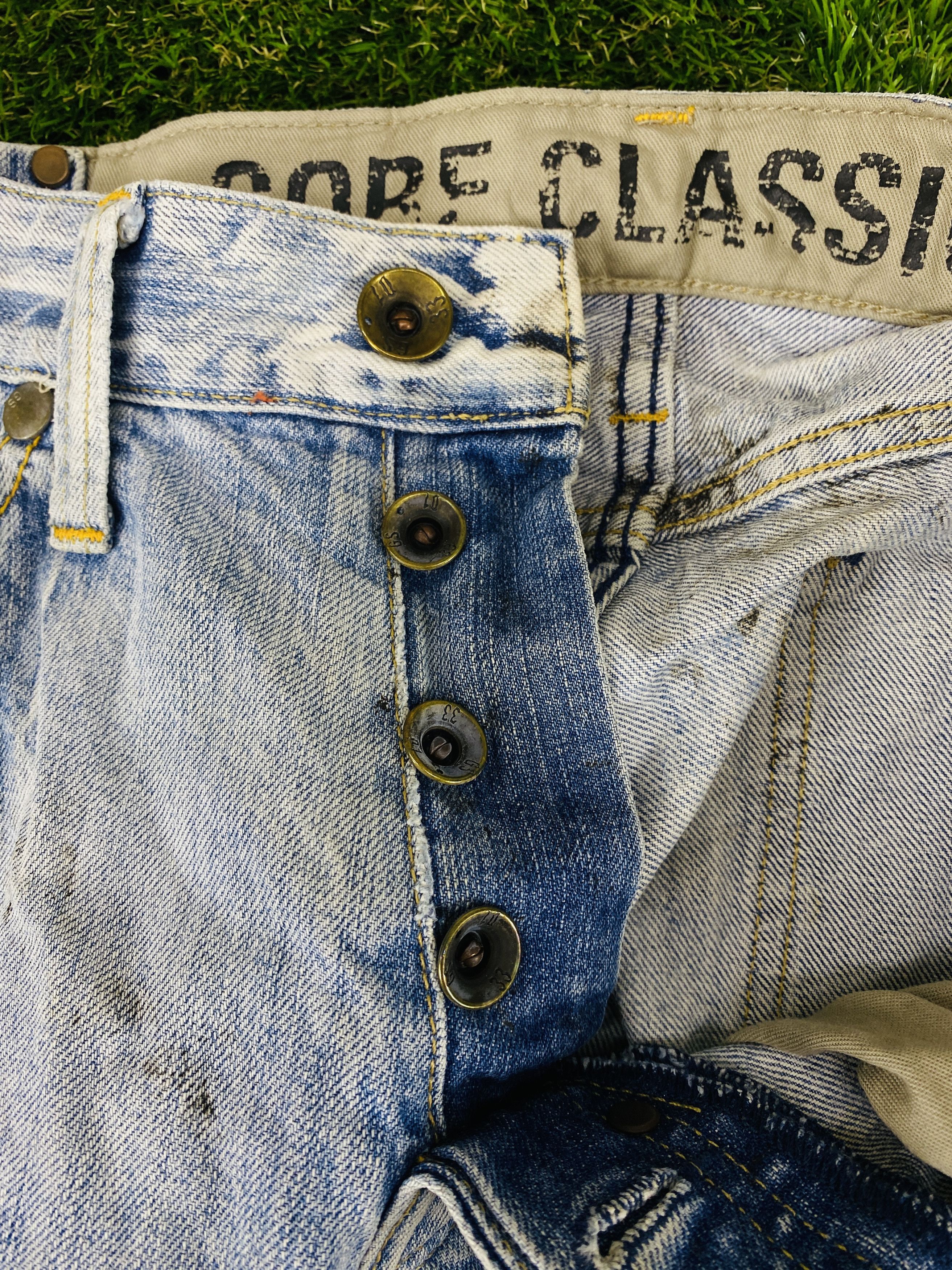 G-Star G Star Raw Distressed Jeans (P026) Size US 32 / EU 48 - 8 Thumbnail