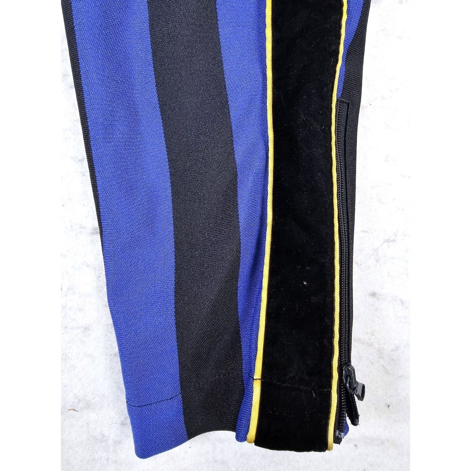 Vintage VINTAGE Just Don All City Sports Pants Blue Striped Sweatpants Tapered Men's Medium Size US 31 - 5 Thumbnail