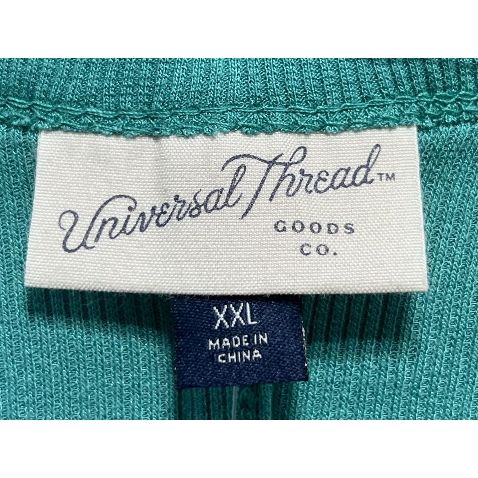 Other Universal Thread - Women's Long Sleeve T-Shirt - Green - XXL Size XXL / US 16-18 / IT 52-54 - 9 Thumbnail