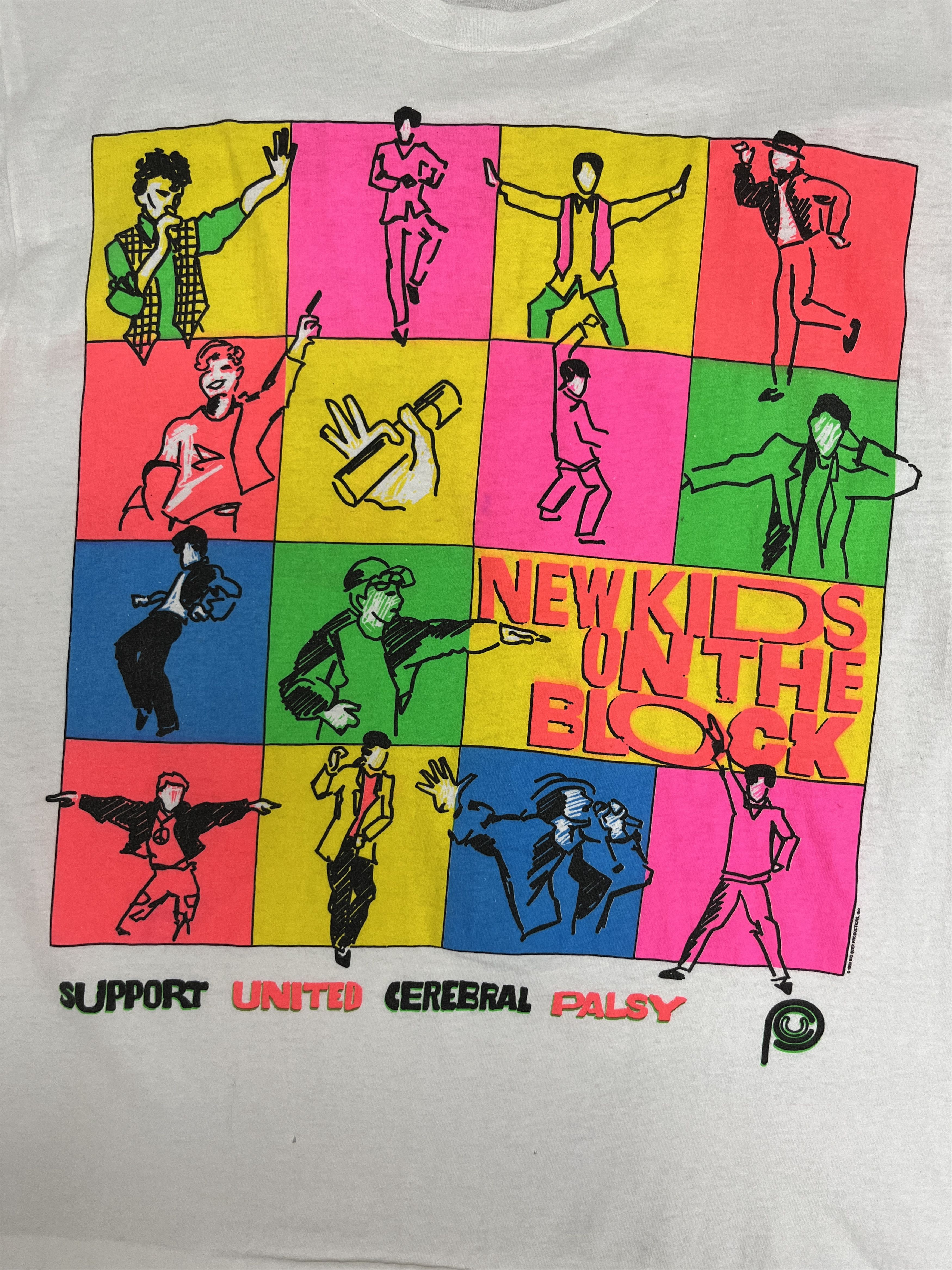 Vintage New Kids On The Block Support Cerebral Palsy Vintage Tee Size US XXL / EU 58 / 5 - 2 Thumbnail