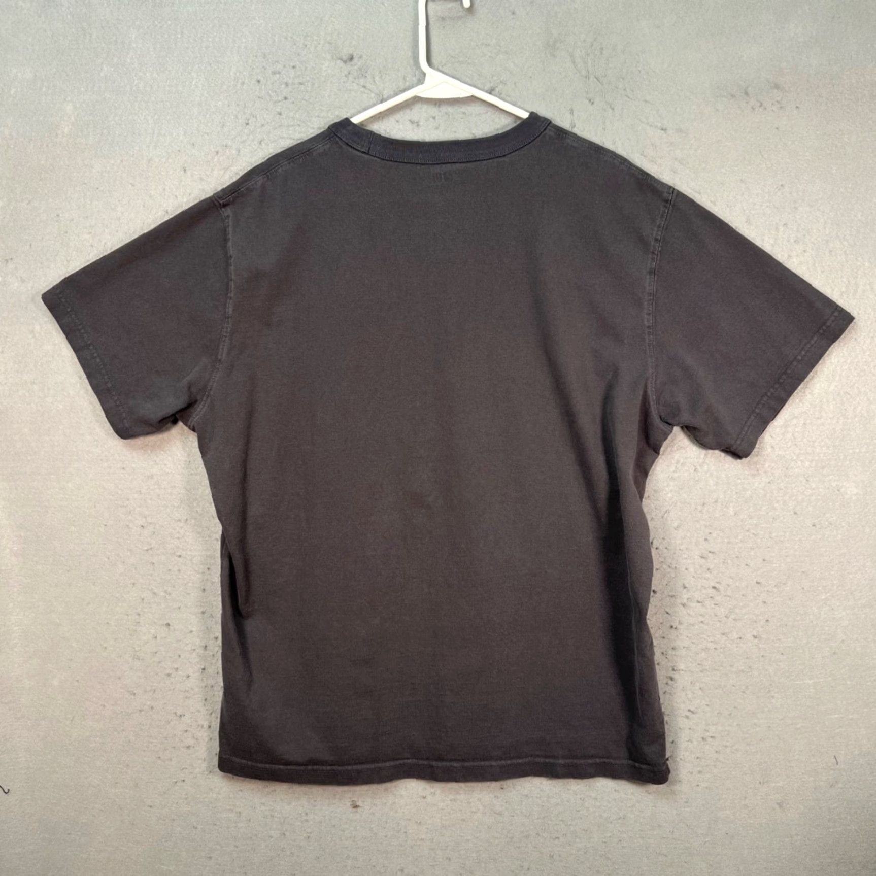 Uniqlo Uniqlo U Mens T-Shirt XL Dark Gray 100% Cotton Crewneck Short Sleeve Shirt (Regular) Mens Size US XL / EU 56 / 4 - 2 Thumbnail
