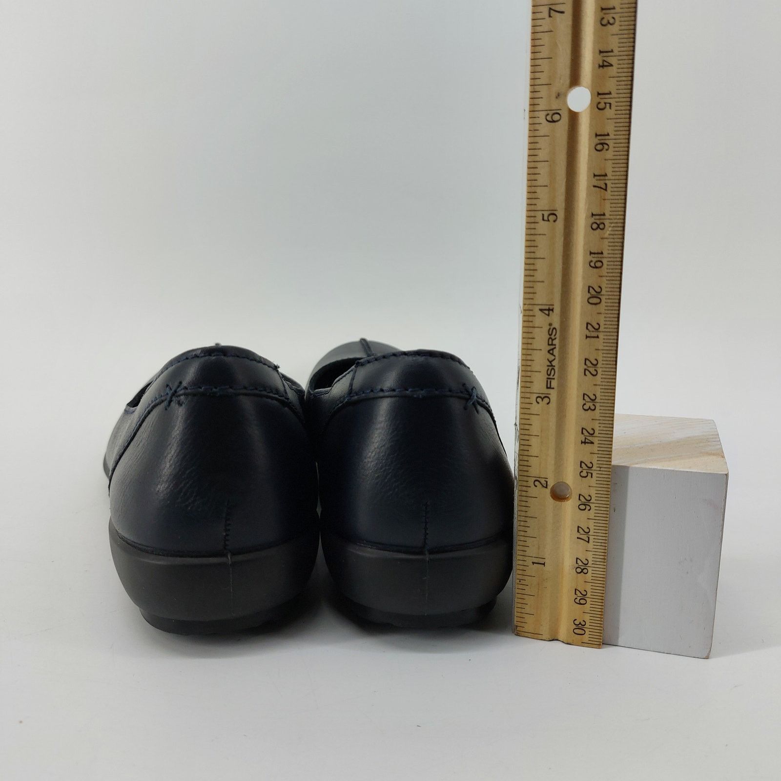 Other Hotter Womens Size 8 Robyn Leather Navy Blue Womens Slip On Size US 8 / IT 38 - 8 Thumbnail