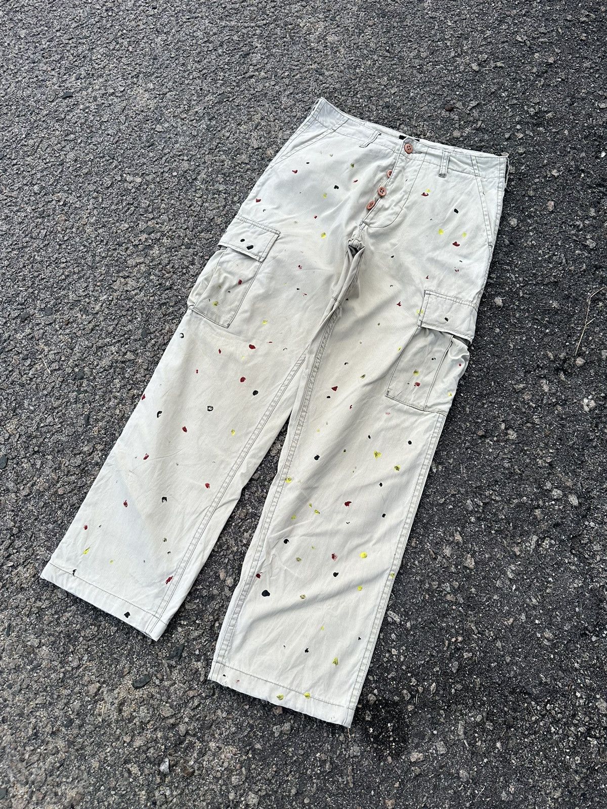 Stussy 💥JUST DROPPED💥 CARGO PANT STUSSY MULTIPOCKET PAINTED STYLE Size US 29 - 6 Thumbnail
