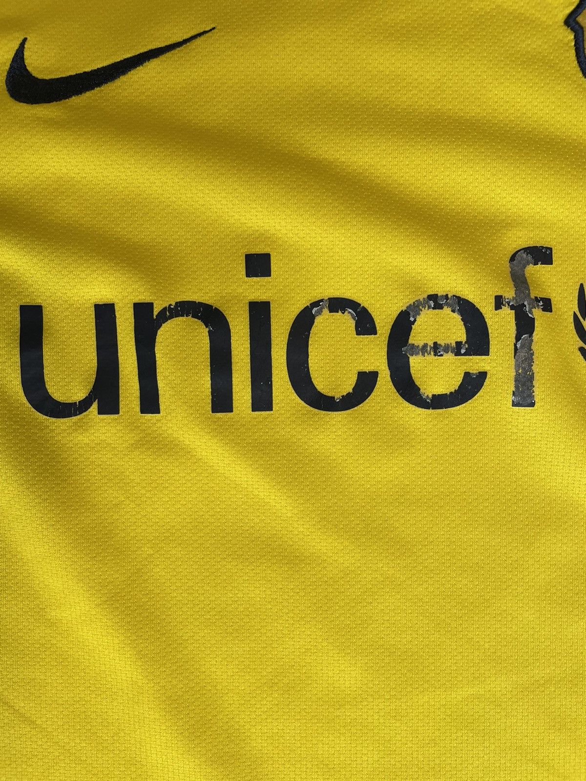 Nike × Vintage NIKE BARCELONA 2008/2009 AWAY SHIRT JERSEY BLOKECORE RARE Size US S / EU 44-46 / 1 - 4 Thumbnail