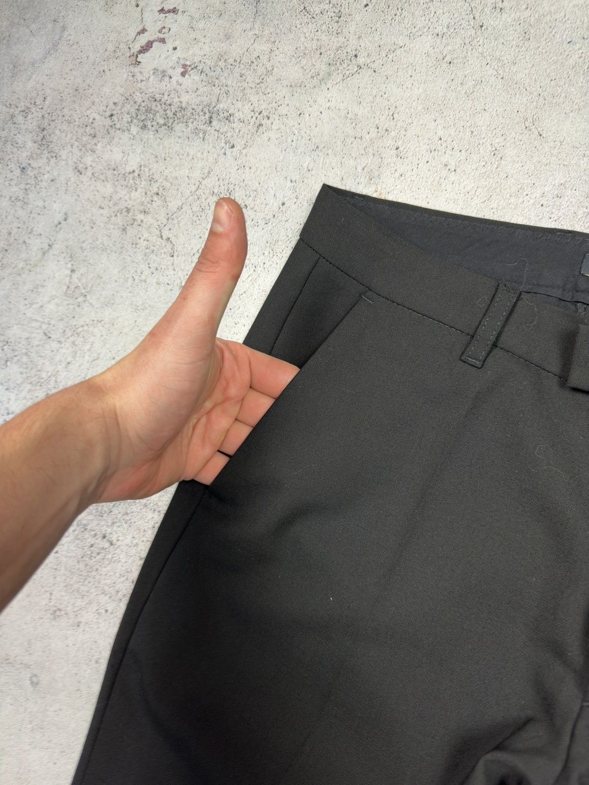 DRYKORN Drykorn Black Cropped Trousers Pants Size 46 Size US 31 - 4 Thumbnail