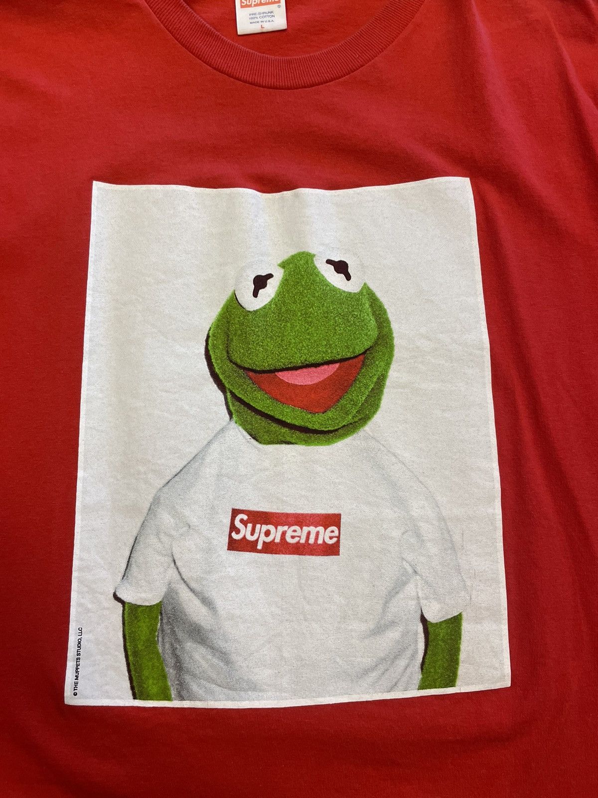 Supreme Supreme Kermit Photo Tee Size US L / EU 52-54 / 3 - 2 Thumbnail