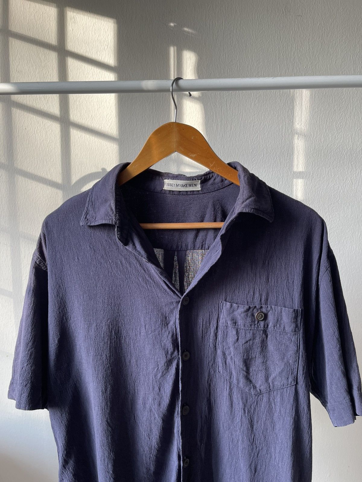 Issey Miyake 90s Issey Miyake Button Up Size US L / EU 52-54 / 3 - 3 Thumbnail