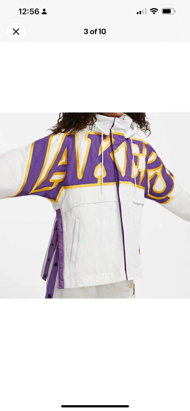 Ambush Design × Nike Nike x Ambush Lakers Jacket Size XL / US 12-14 / IT 48-50 - 3 Thumbnail