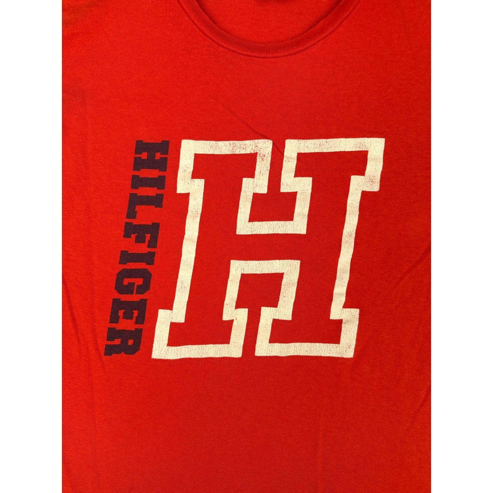 Tommy Hilfiger Tommy Hilfiger Shirt Adult Extra Large Red Long Sleeve Crew Neck Cotton Size US XL / EU 56 / 4 - 6 Thumbnail